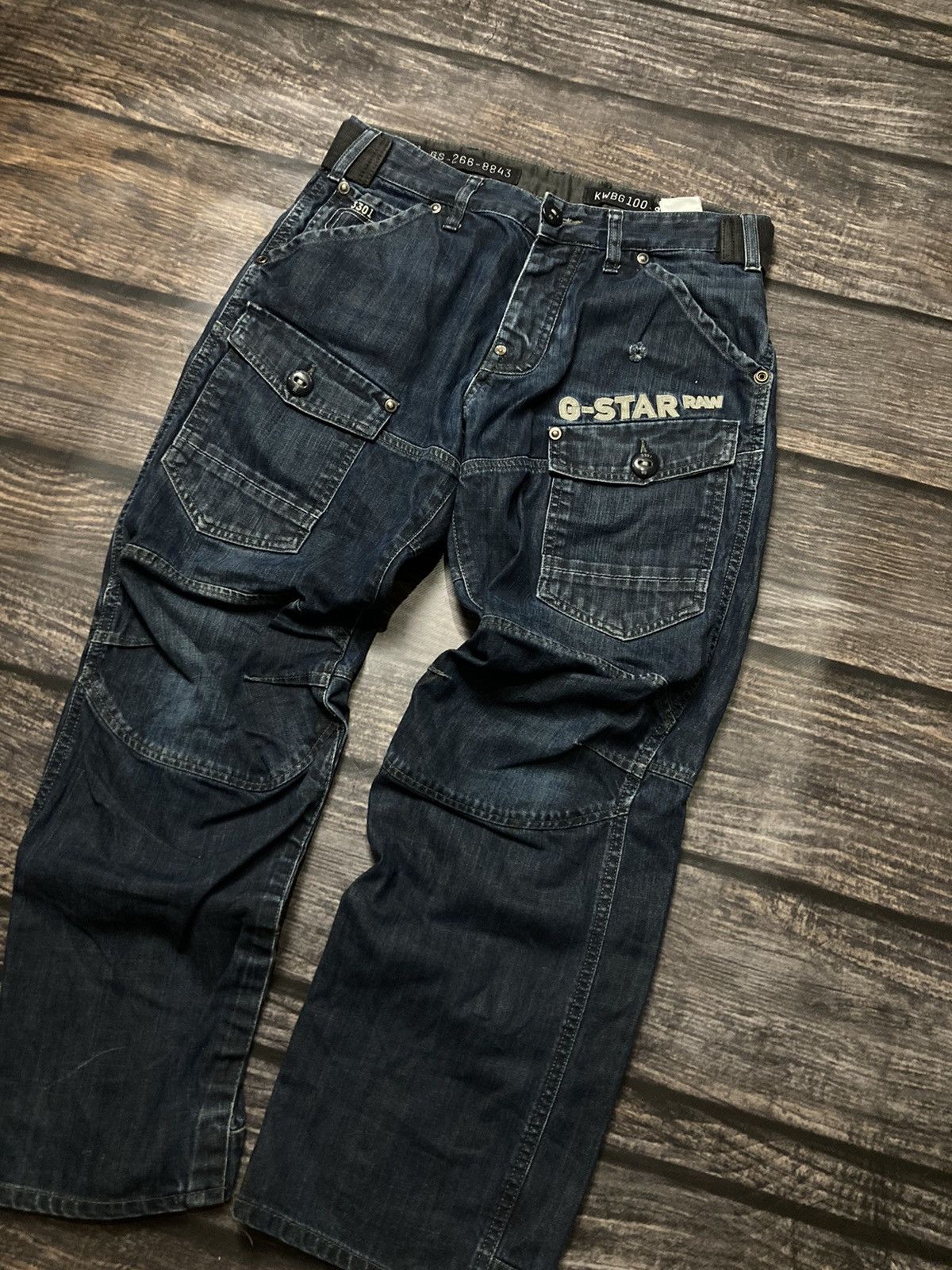 G-Star G-star big logo jeans S size Size US 31 - 2 Thumbnail