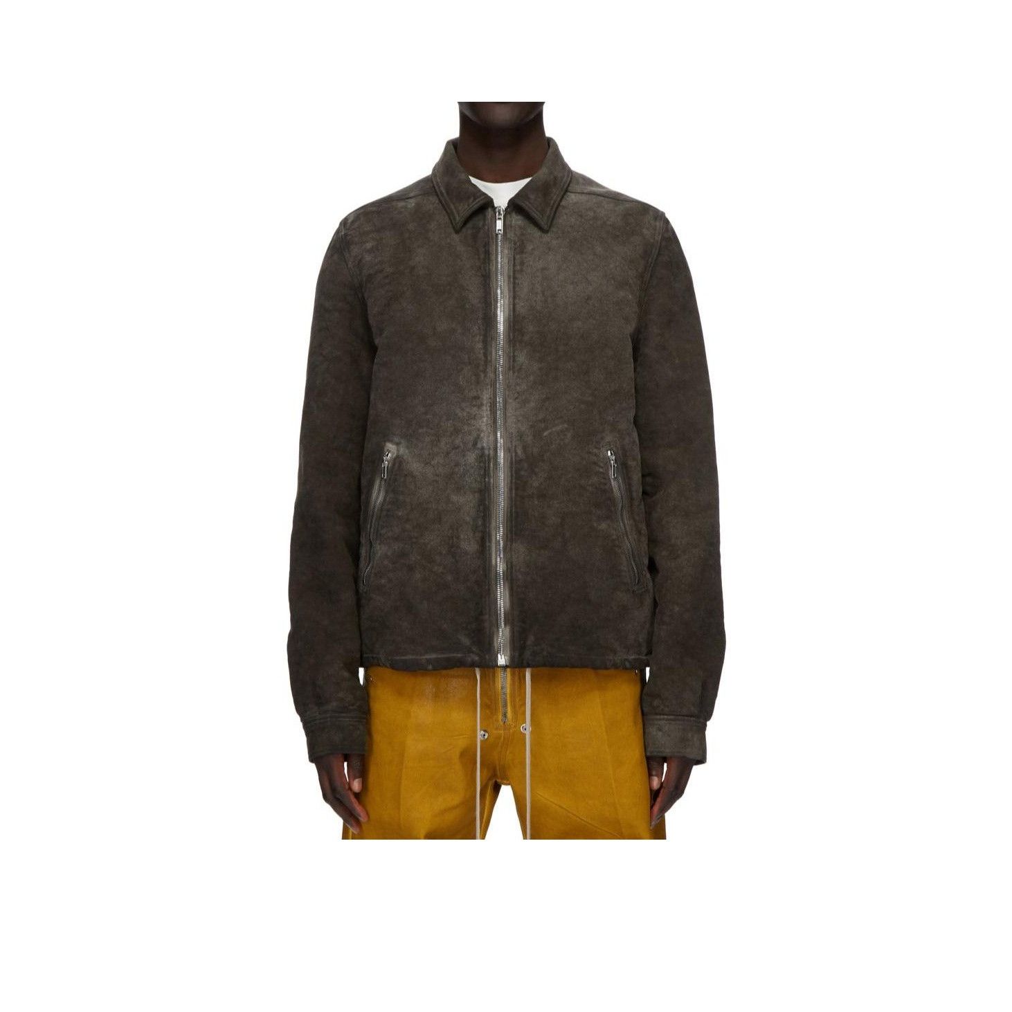 Rick Owens Drkshdw Rick Owens DRKSHDW Dust Zip-front Jacket Size M Size US M / EU 48-50 / 2 - 1 Thumbnail