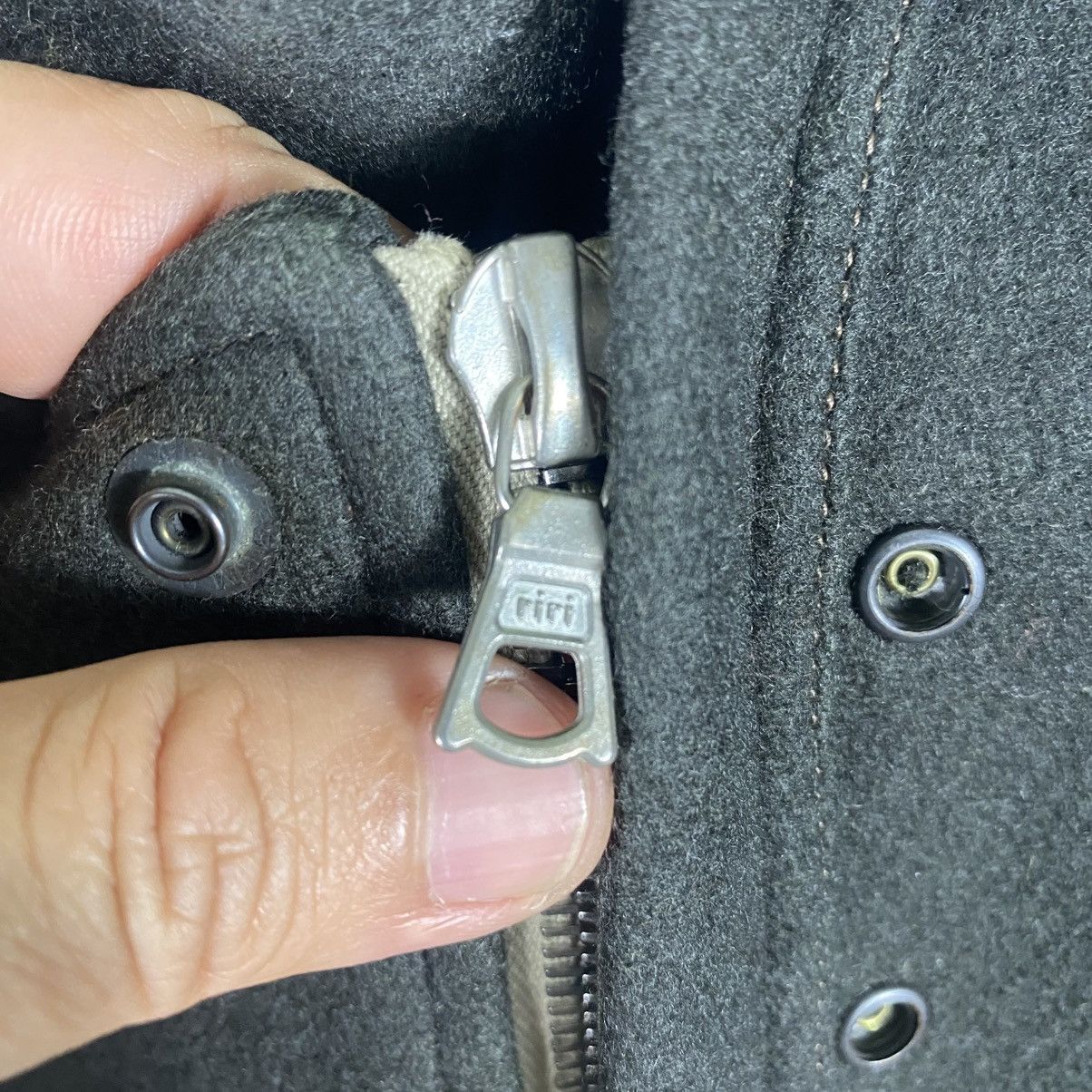 Union LA Vintage Americana Union Made Wool Button/Zipper Jacket S Size S / US 4 / IT 40 - 8 Thumbnail