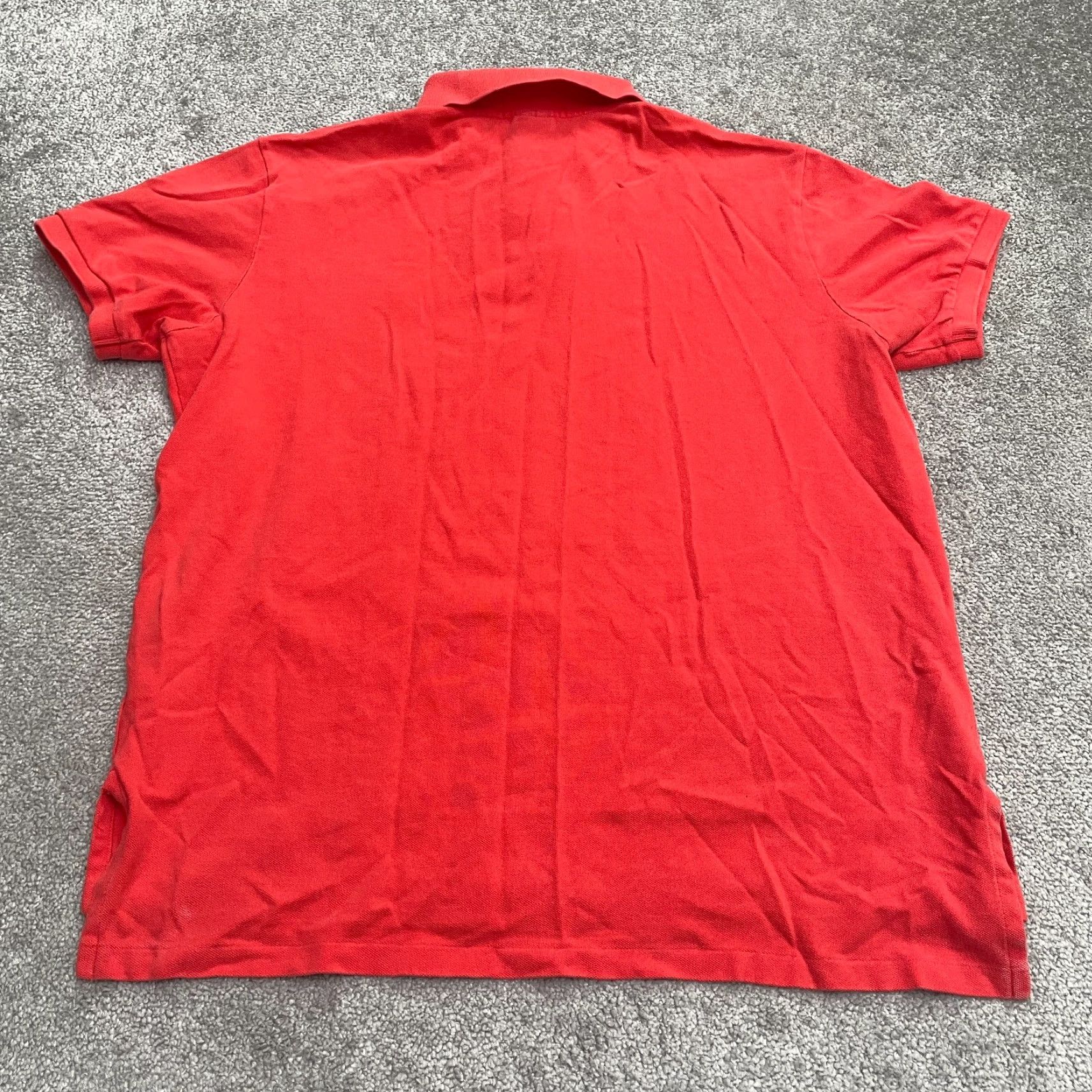 Polo Ralph Lauren VINTAGE Polo Ralph Lauren Classic Fit Polo Shirt Mens XL Short Sleeve Red Cotton Casual Size US XL / EU 56 / 4 - 2 Thumbnail