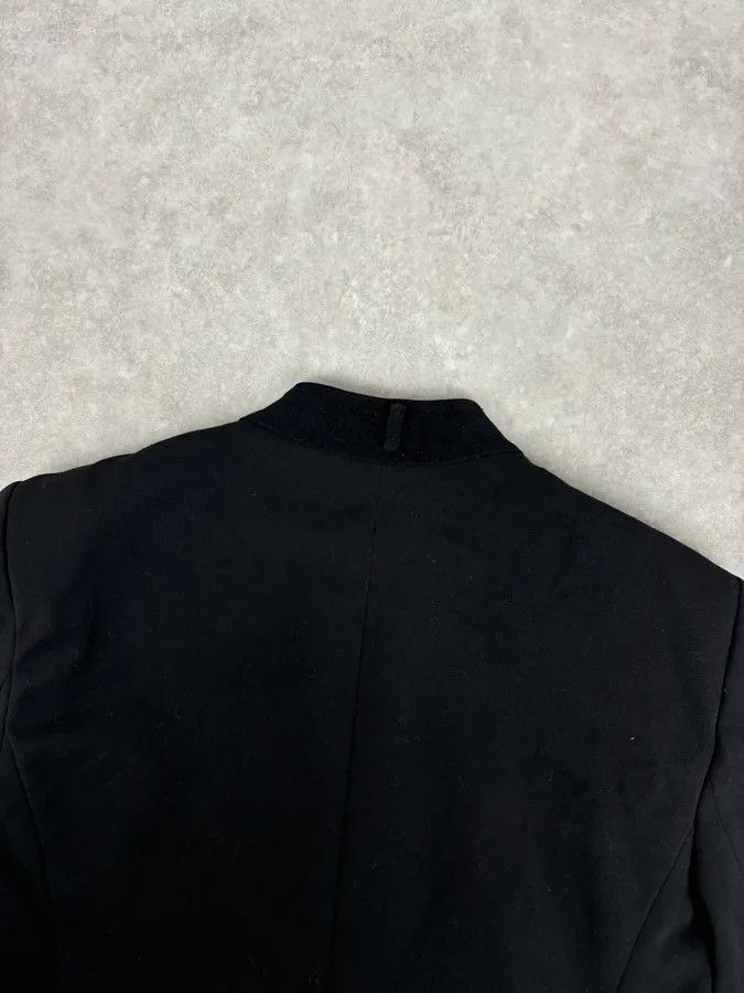 John Richmond 2000S Richmond Black Nylon Signature Minimalist Jacket Size M / US 6-8 / IT 42-44 - 6 Thumbnail