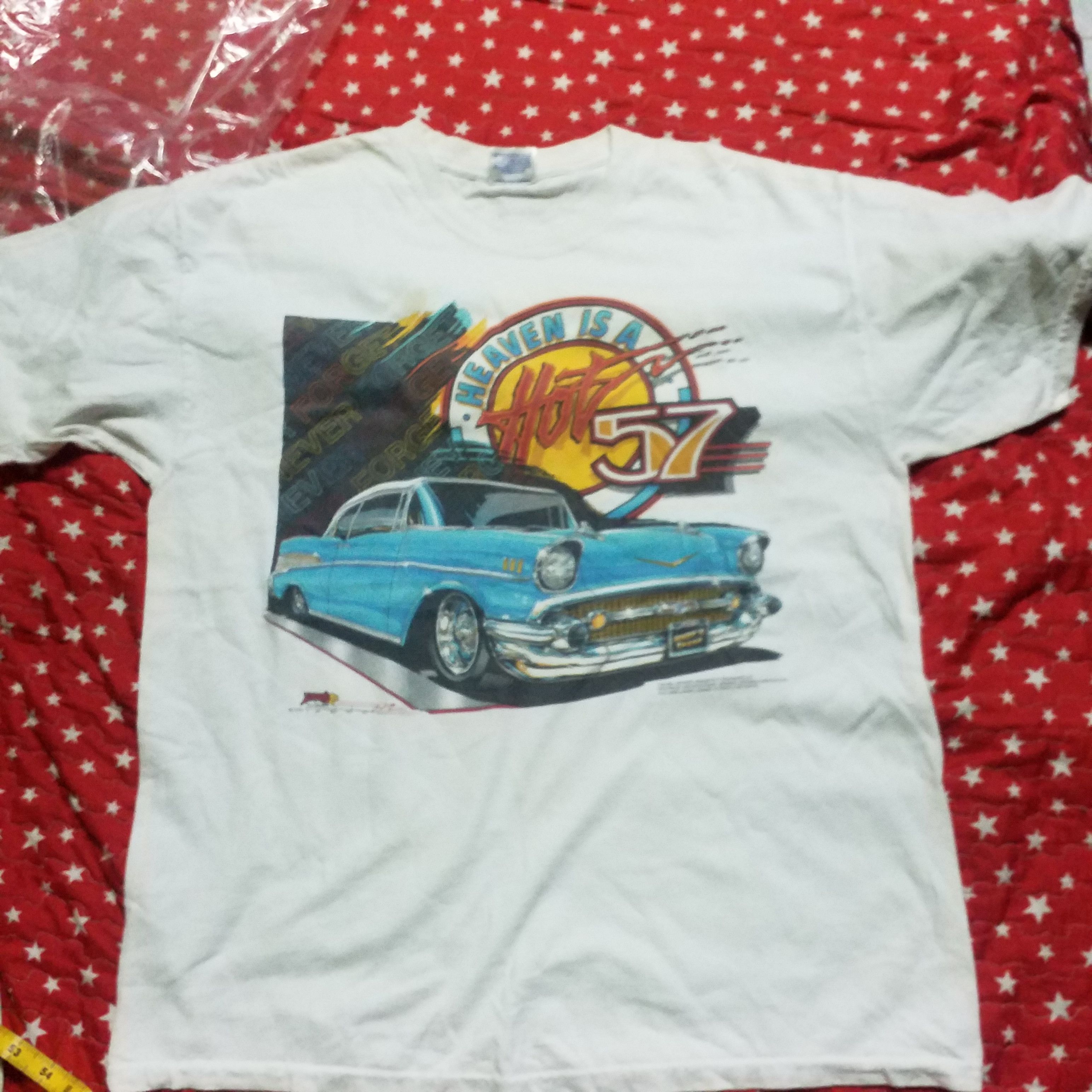 Vintage HANES VINTAGE ANDYS TEE SHIRT 1993 Size US L / EU 52-54 / 3 - 2 Thumbnail