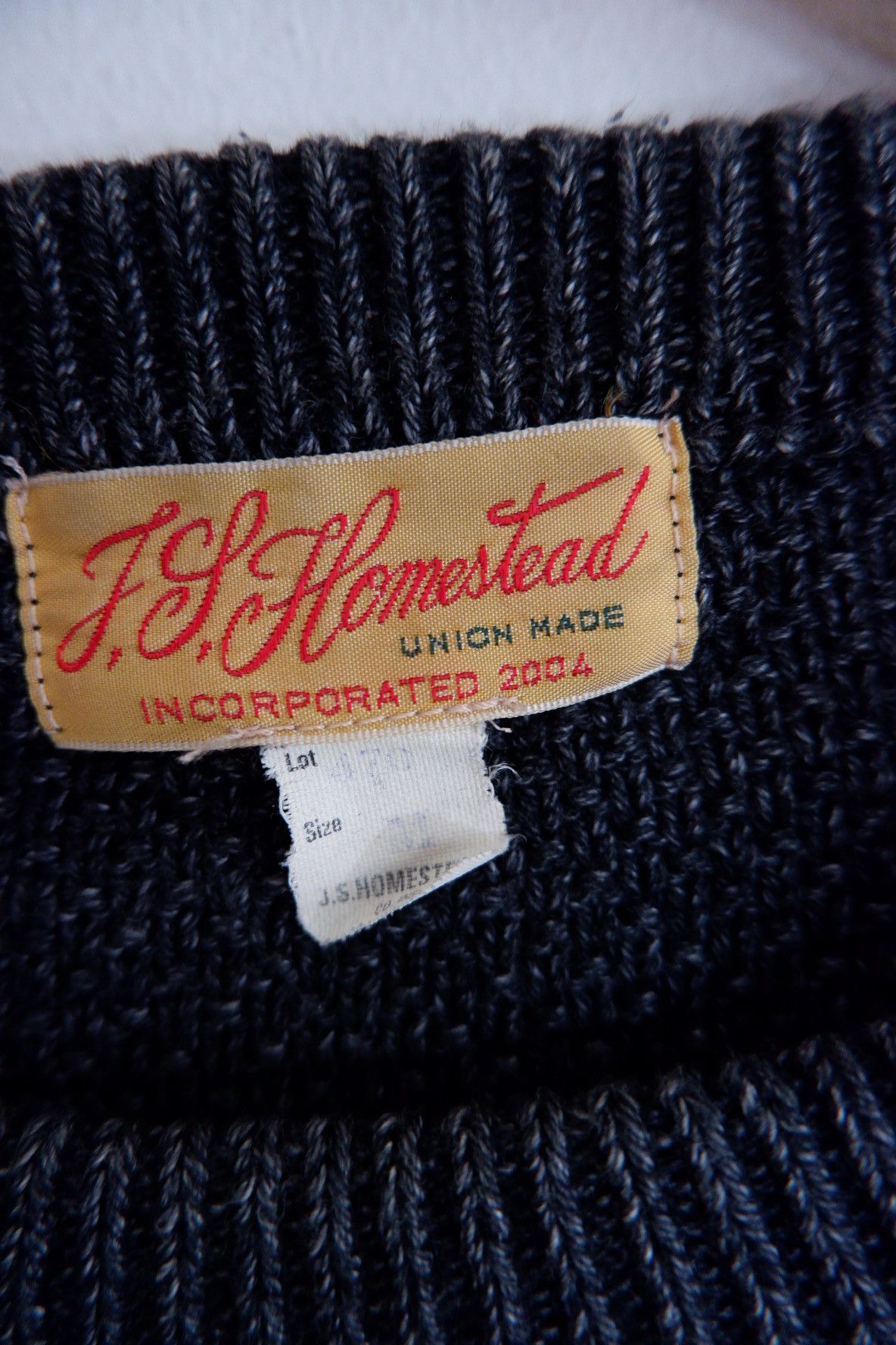 J.S. Homestead × Nigel Cabourn JS Homestead By Journal Standard Lot 470 Overdye Knitwear Size US M / EU 48-50 / 2 - 5 Thumbnail