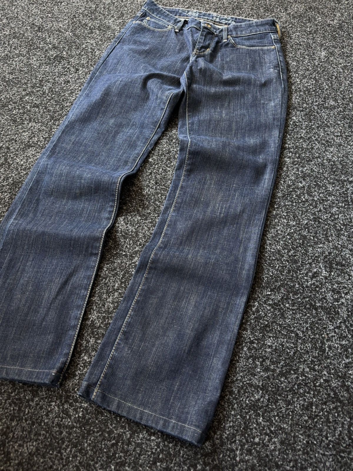 Levi's Western 00s Y2K Levi’s Demi Curve Straight Leg Jeans W25 Size 25" / US 0 / IT 36 - 3 Thumbnail