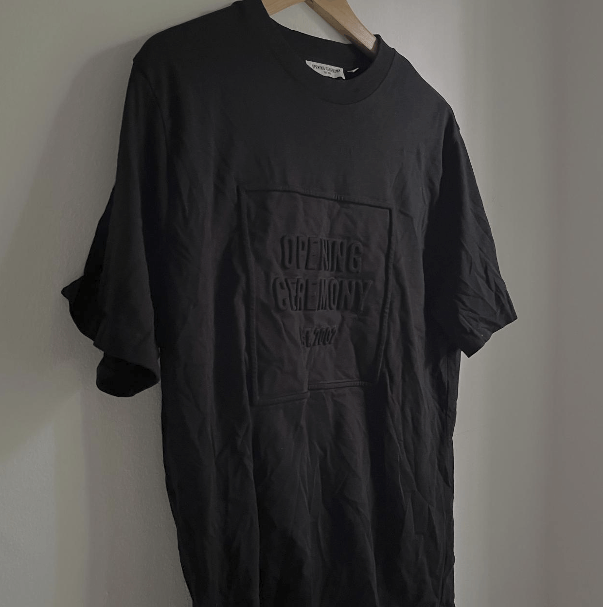 Opening Ceremony Opening Ceremony Embroidered Black Logo T-Shirt Size S Size US S / EU 44-46 / 1 - 1 Thumbnail