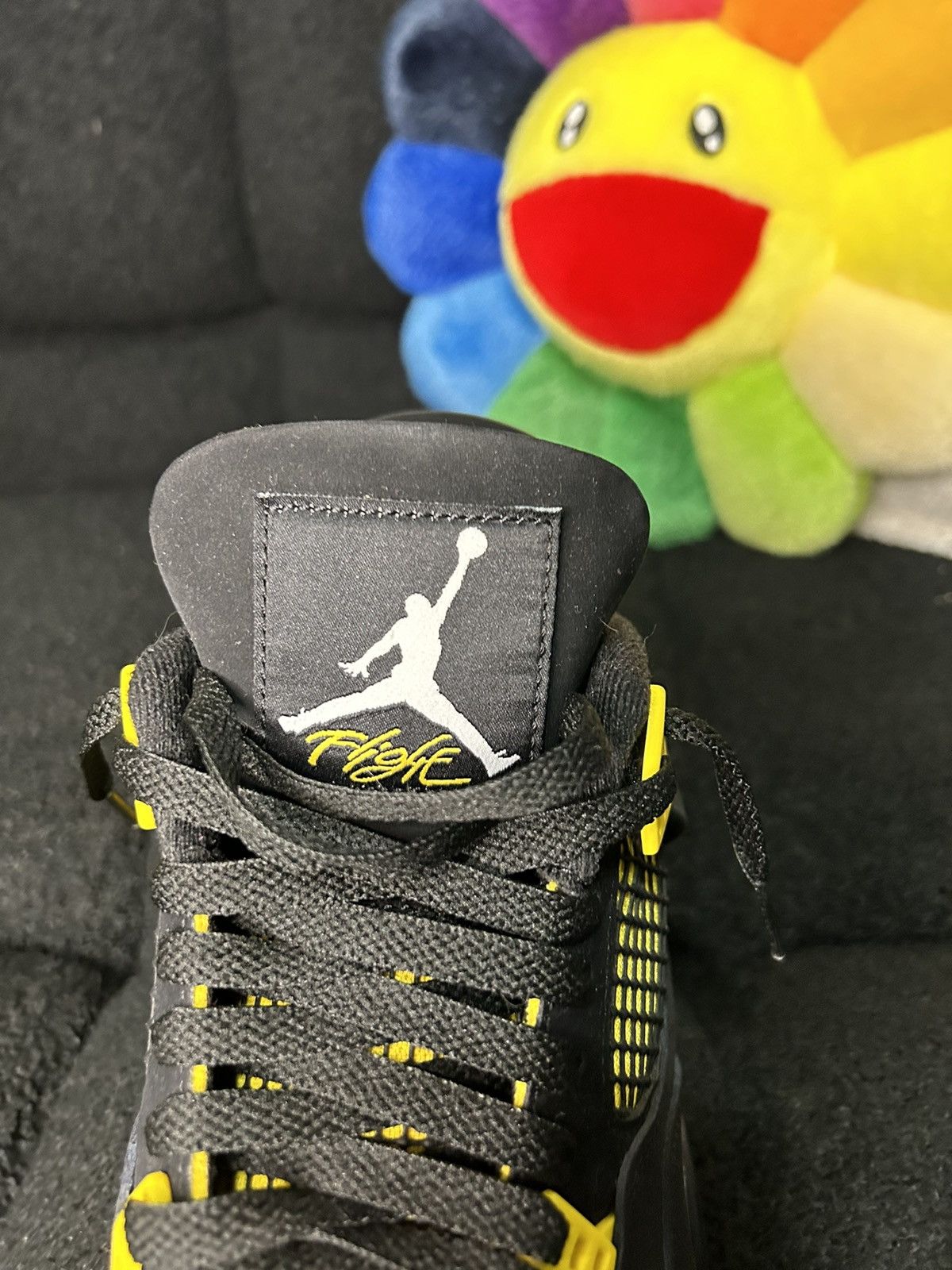 Jordan Brand × Nike Jordan 4 Thunder (Nike/Jordan) Size US 9 / EU 42 - 8 Thumbnail