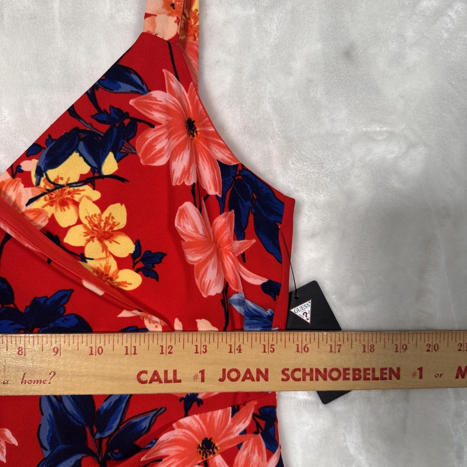 Guess NWT GUESS Printed Scuba-Crepe Sheath Lined Sleeveless Floral Size XL / US 12-14 / IT 48-50 - 11 Thumbnail