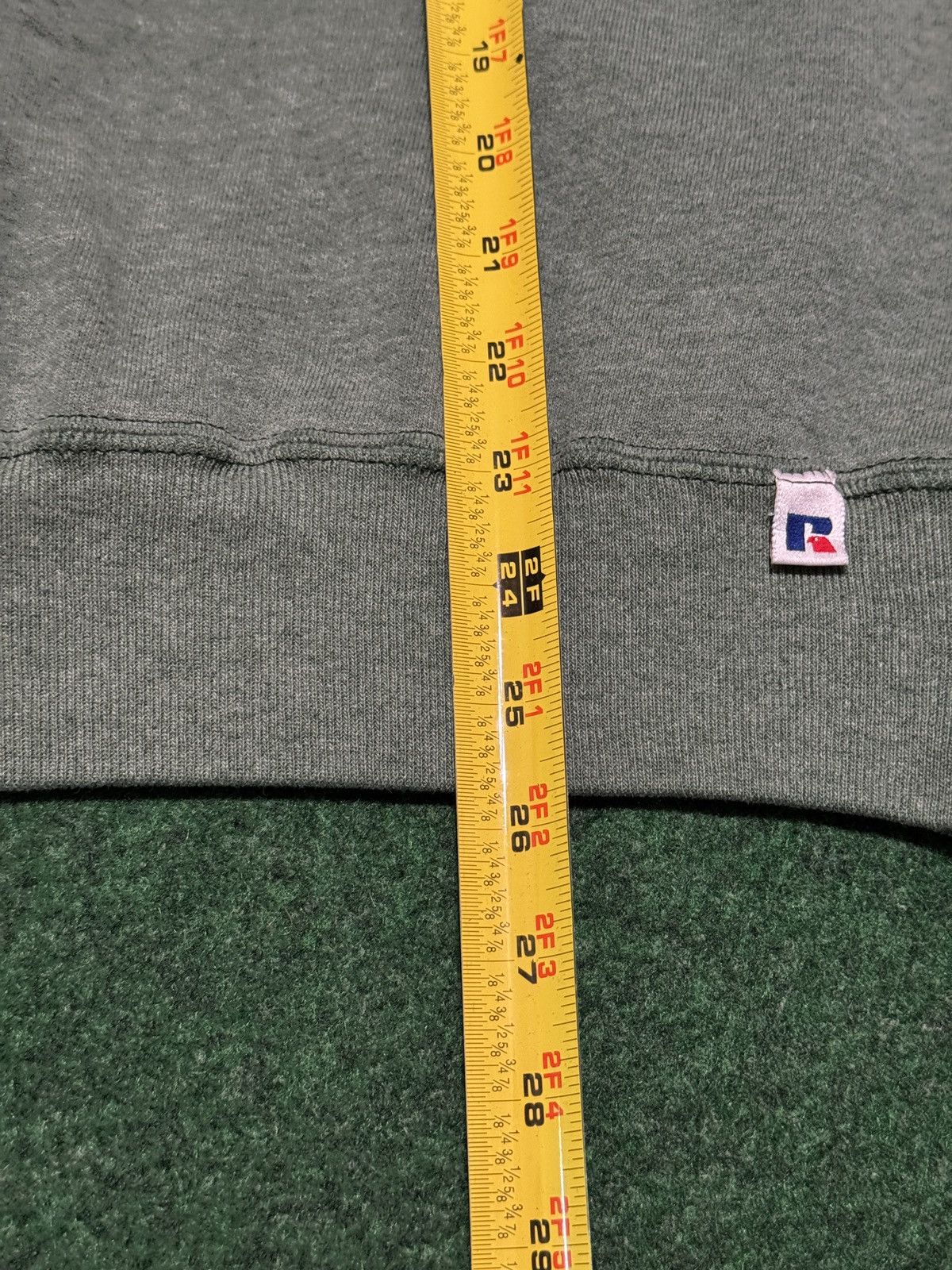 Russell Athletic Vintage 90s Russell Athletic Faded Mint Green Sweatshirt Size US M / EU 48-50 / 2 - 6 Thumbnail