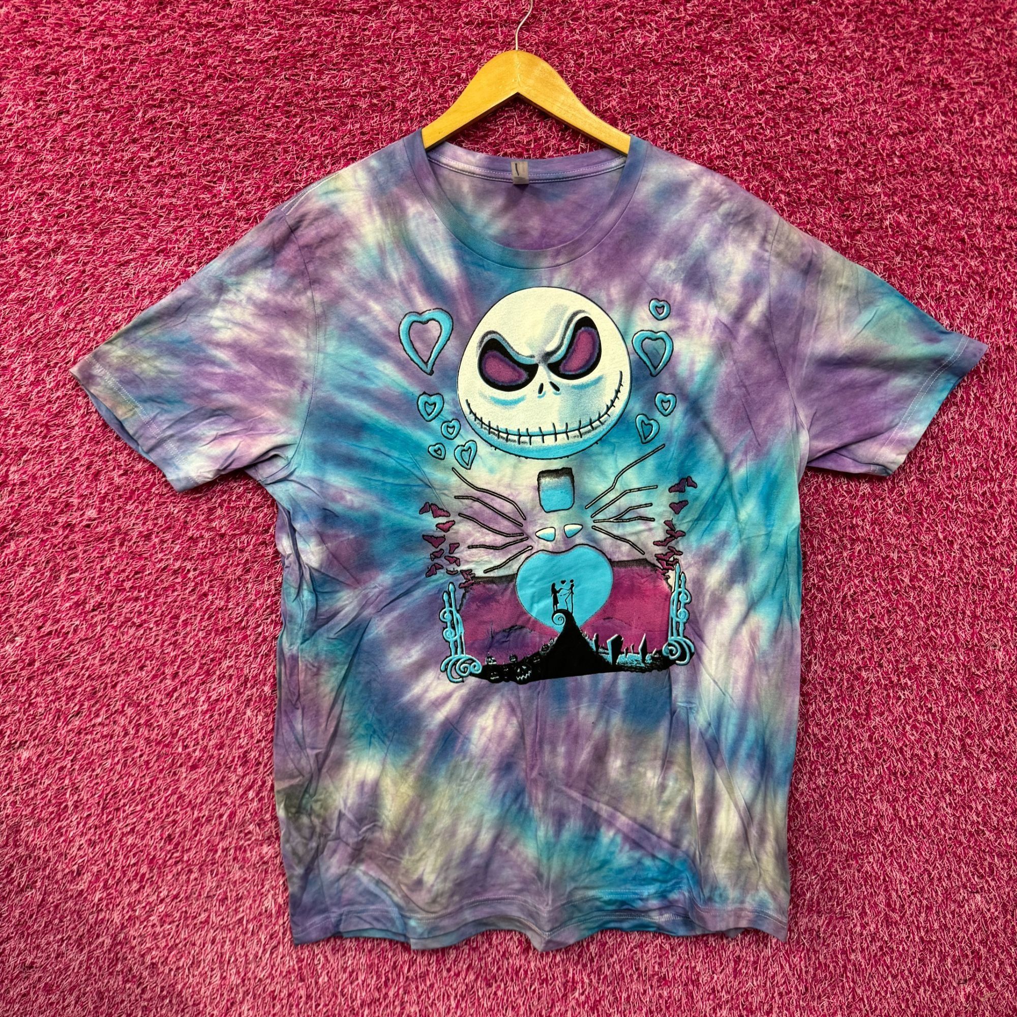 Disney Nightmare before Xmas Danny elf man tiedye tee size 2XL Size US XXL / EU 58 / 5 - 1 Thumbnail