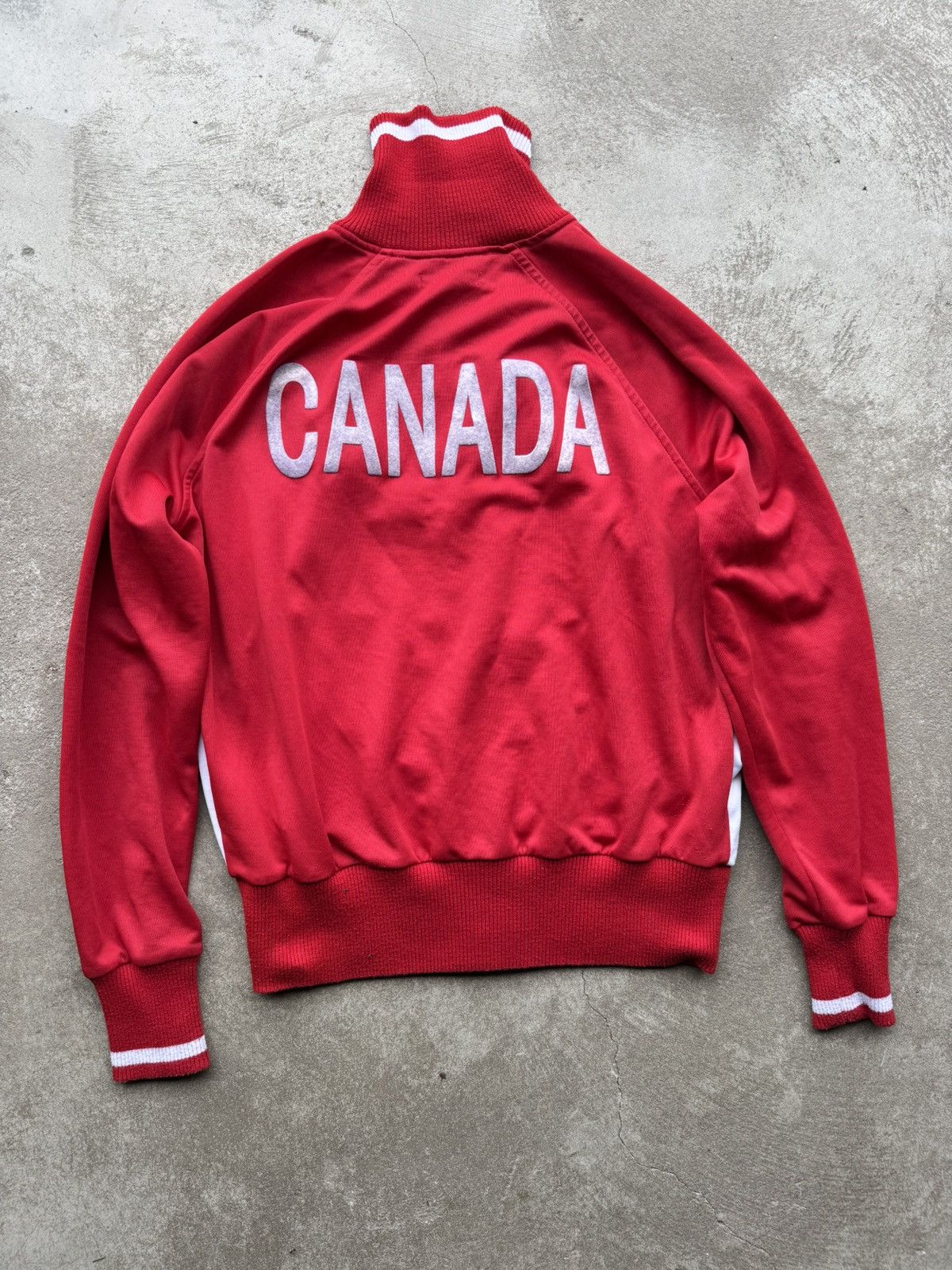 Vintage 80 s Le coq Sportif Canada Track top Football Grailed