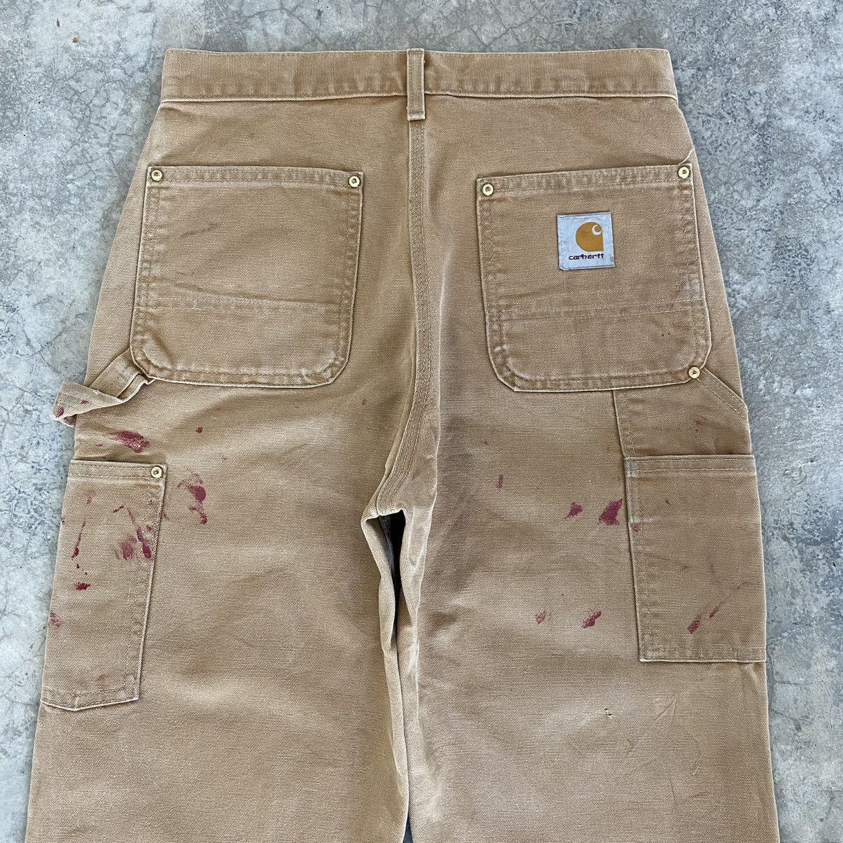 Carhartt Size 28x34 VTG Carhartt Double Knee Splatter Painter Pants Size US 28 / EU 44 - 19 Thumbnail