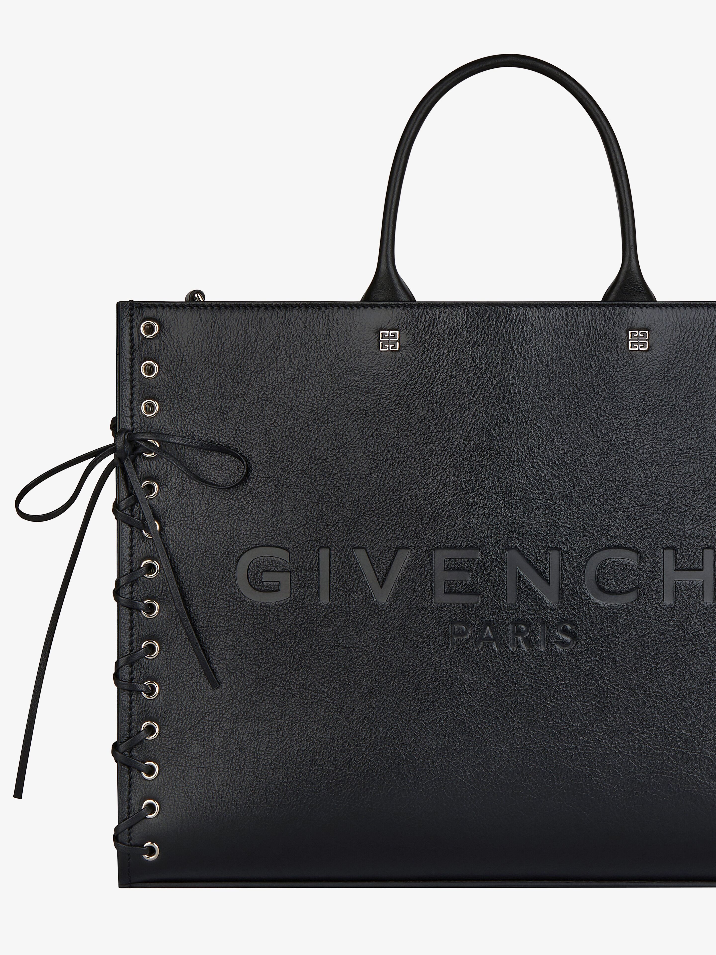 Givenchy o1srvl11e0225 Size: OS / Medium G-Tote Bag in Black Size ONE SIZE - 6 Thumbnail