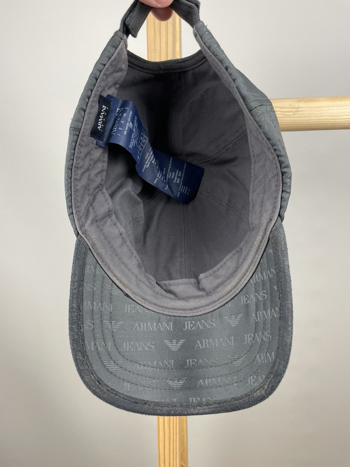 Armani × Designer Luxury Armani jeans monogram cap Size ONE SIZE - 8 Thumbnail
