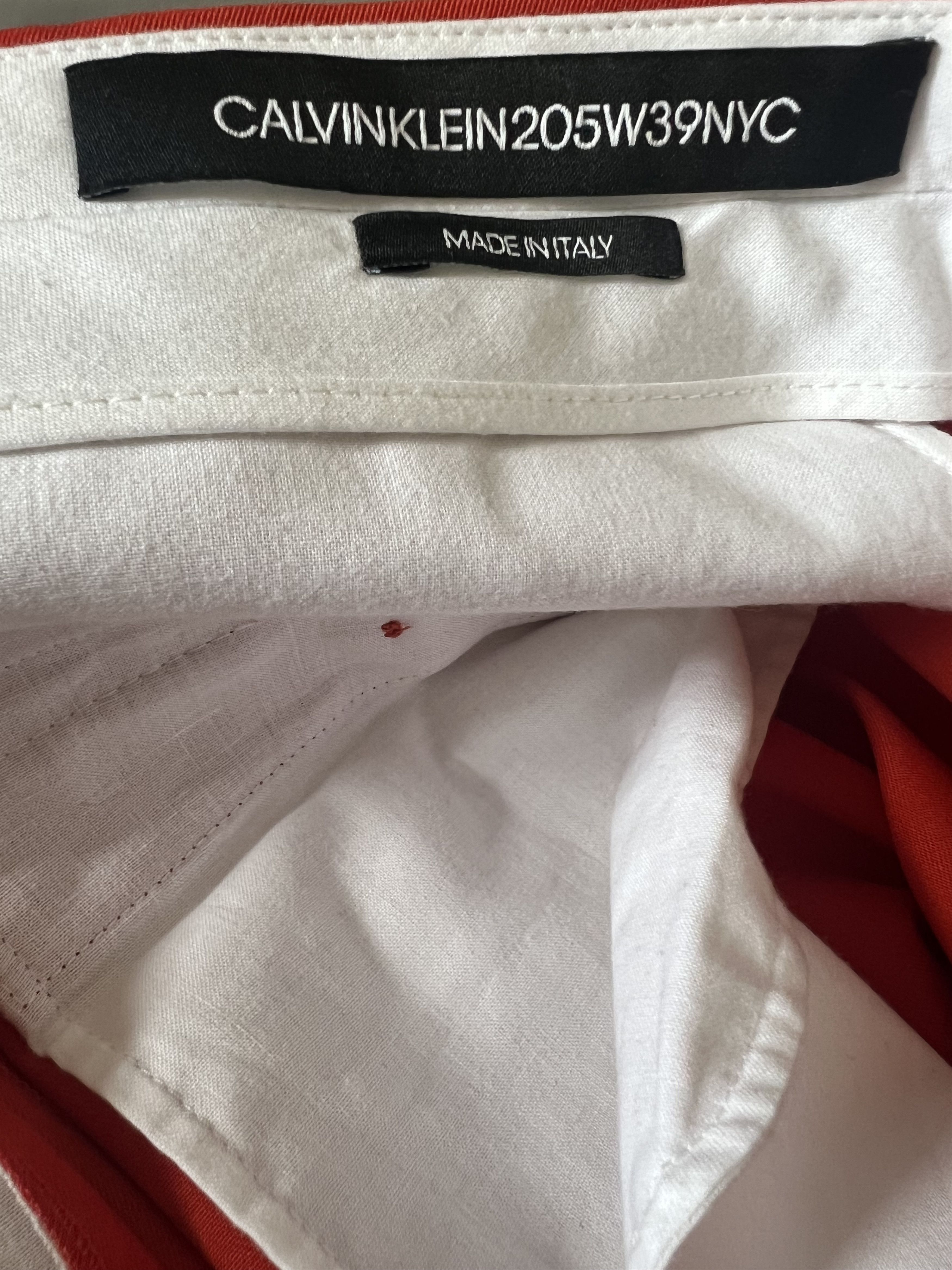 Calvin Klein 205W39NYC CK205W39NYC SS18 Mariachi Red Trousers sz 42 Size US 30 / EU 46 - 4 Thumbnail
