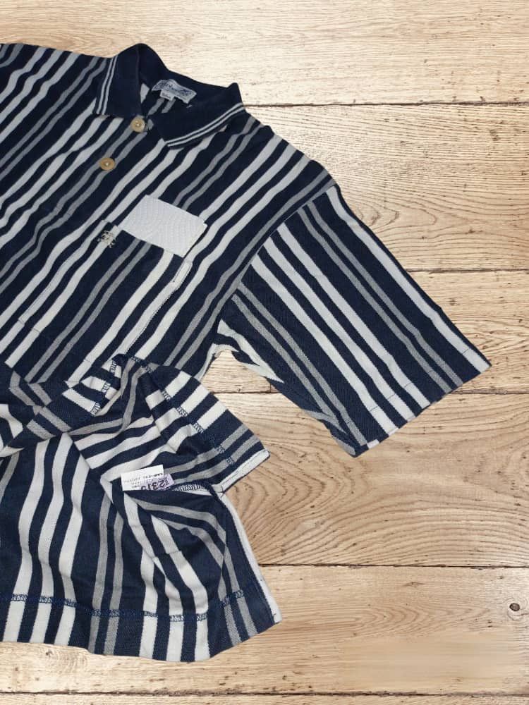 Burberry × Burberry Prorsum × Vintage Burberry Nova Check Wells Knit T-Shirt Size US M / EU 48-50 / 2 - 3 Thumbnail