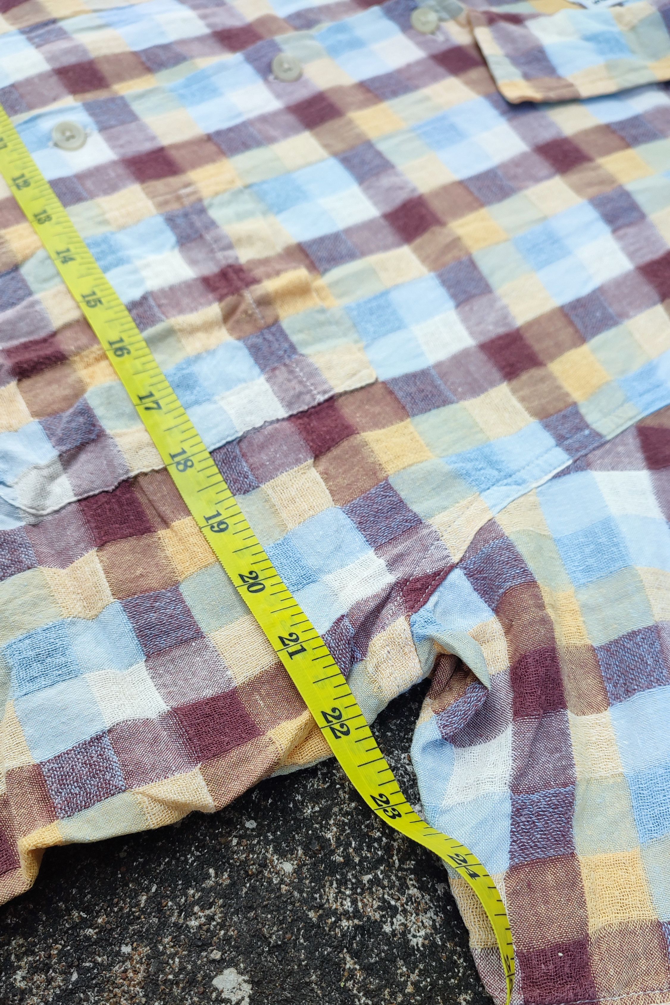 Japanese Brand × Kansai Yamamoto × Vintage Kansai Yamamoto Jeans Plain Shirt Size US L / EU 52-54 / 3 - 10 Thumbnail