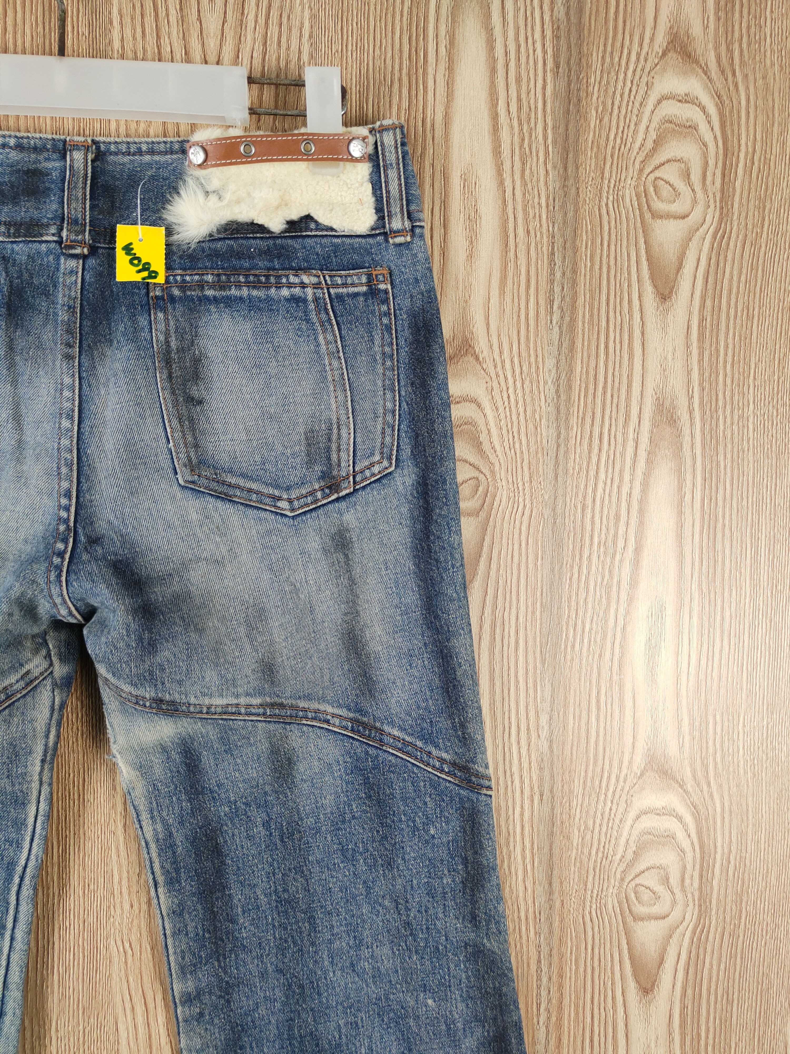 Burberry Burberry Blue Faded Distressed Ripped Jeans #W099 Size 26" / US 2 / IT 38 - 11 Thumbnail