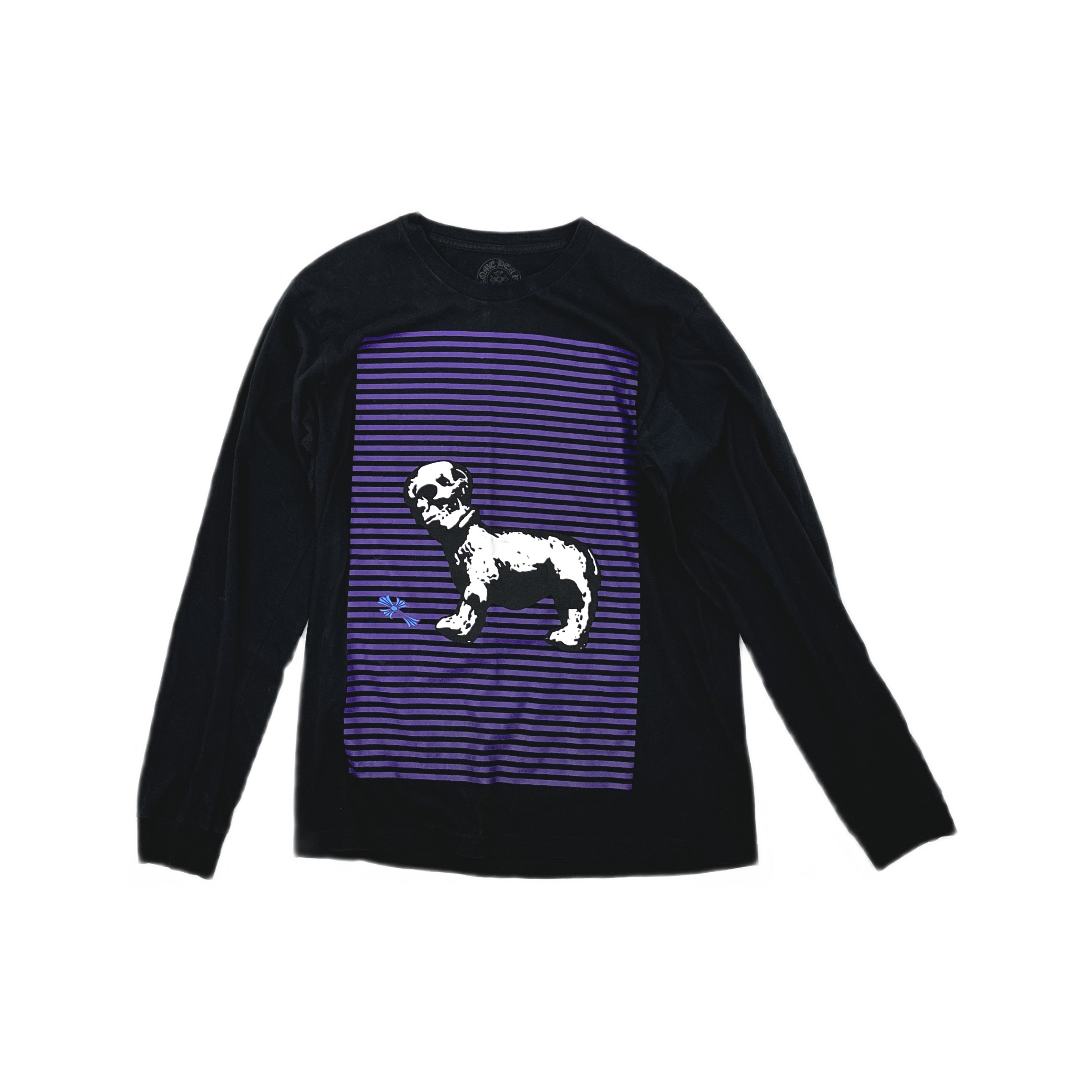 Chrome Hearts Chrome Hearts FOTI Graphic Striped Long Sleeve T-Shirt L Size US L / EU 52-54 / 3 - 1 Thumbnail