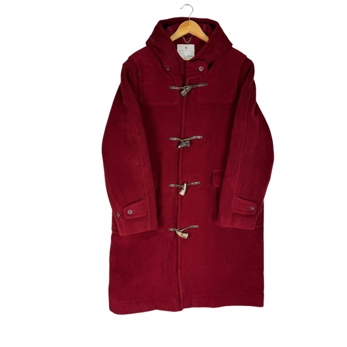 Original Montgomery ☀️MONTGOMERY TIBBETT DUFFLE HOODIE COAT JACKET Size US M / EU 48-50 / 2 - 2 Thumbnail