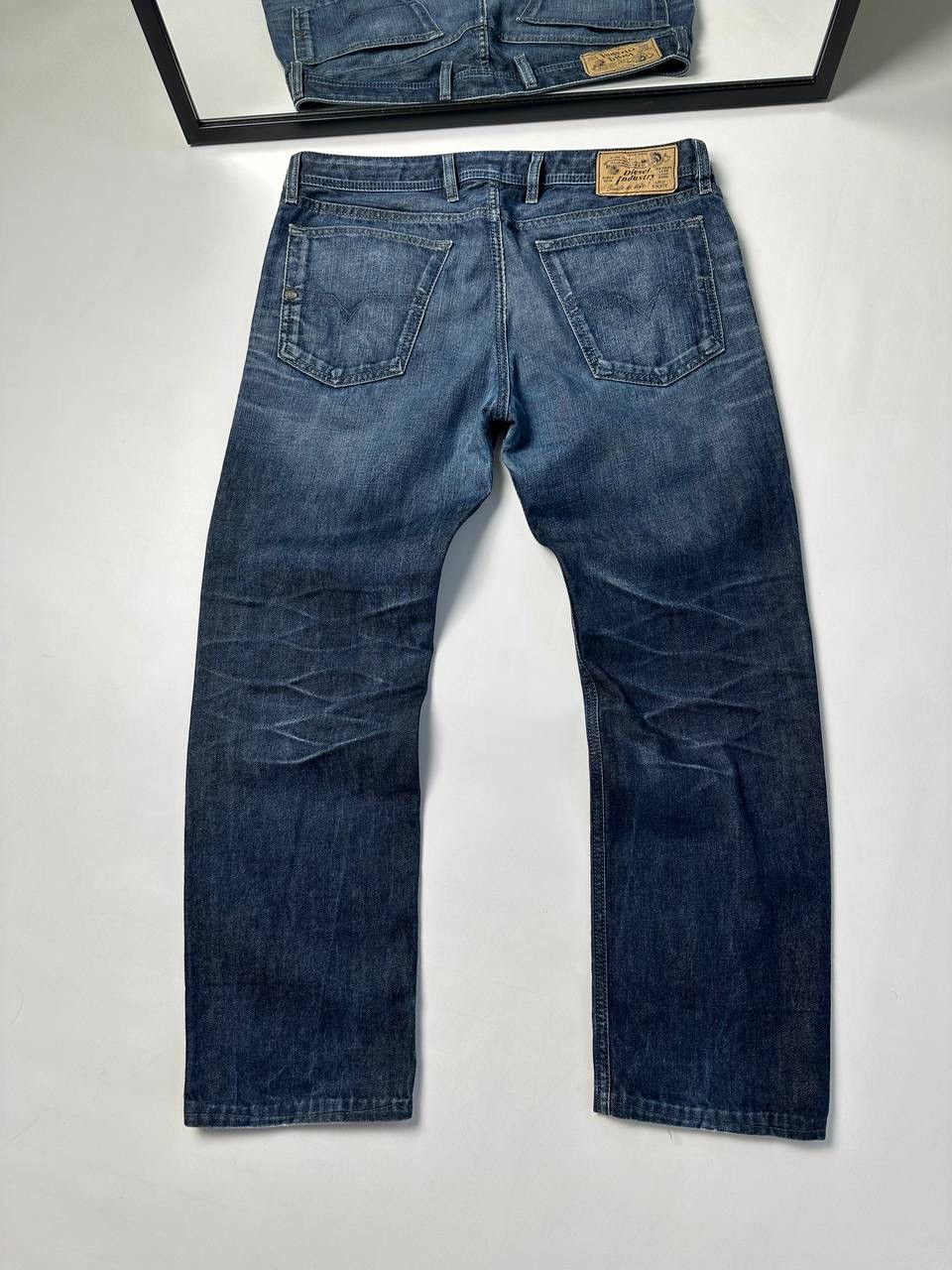 Diesel Vintage Diesel Wide Washed Denim Jeans Japanese Size US 34 / EU 50 - 2 Thumbnail