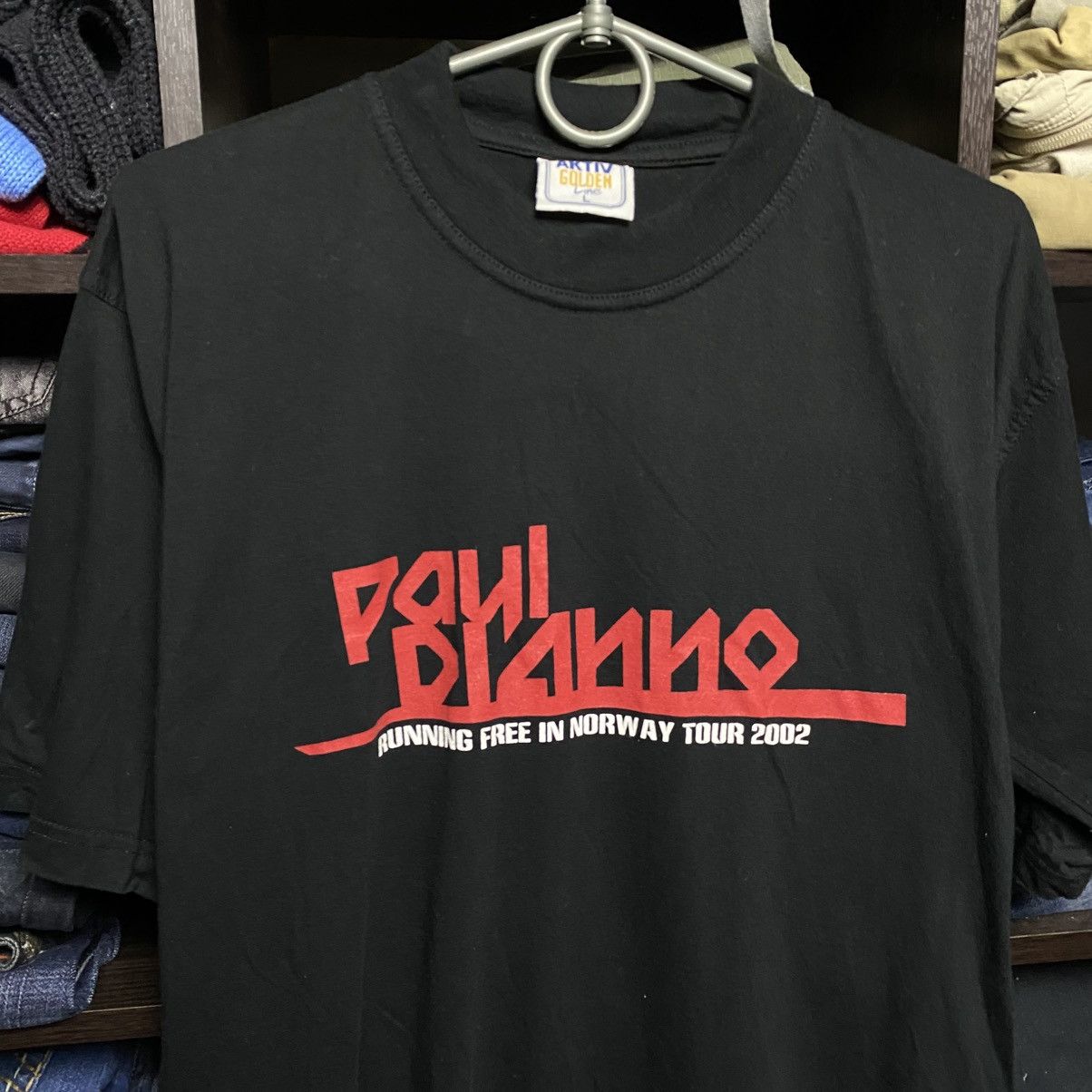 Band Tees Vintage Iron Maiden Paul Dianno 2002 tour rock band tee Size US L / EU 52-54 / 3 - 2 Thumbnail