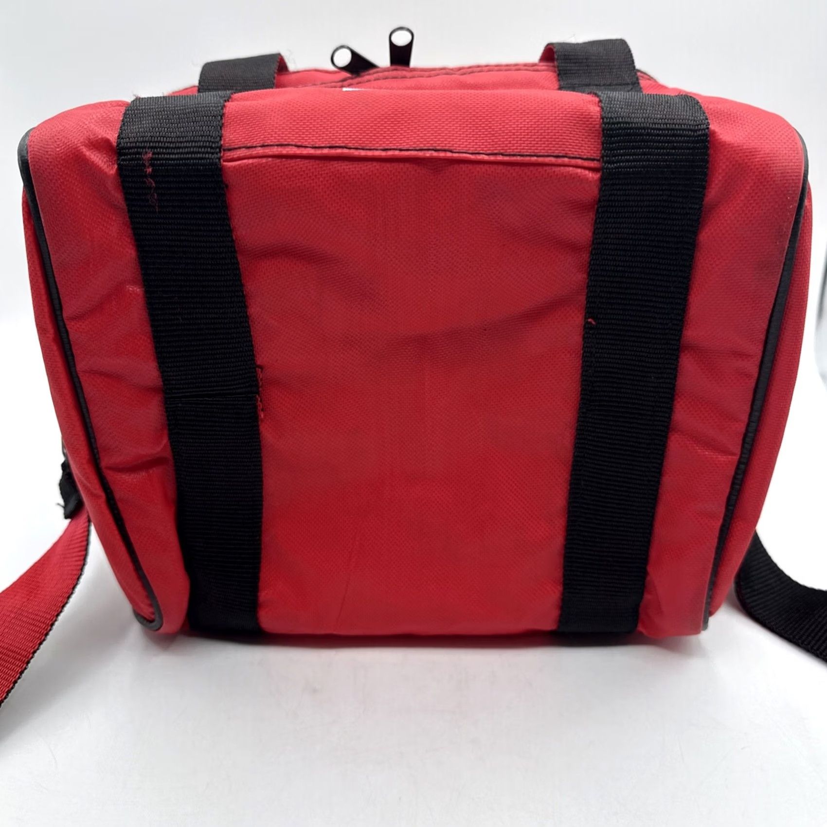 Marlboro VINTAGE Marlboro Insulated Cooler Bag Lunch Box Top Handle Red 90s Outdoors Unisex Adults Small Size ONE SIZE - 6 Thumbnail