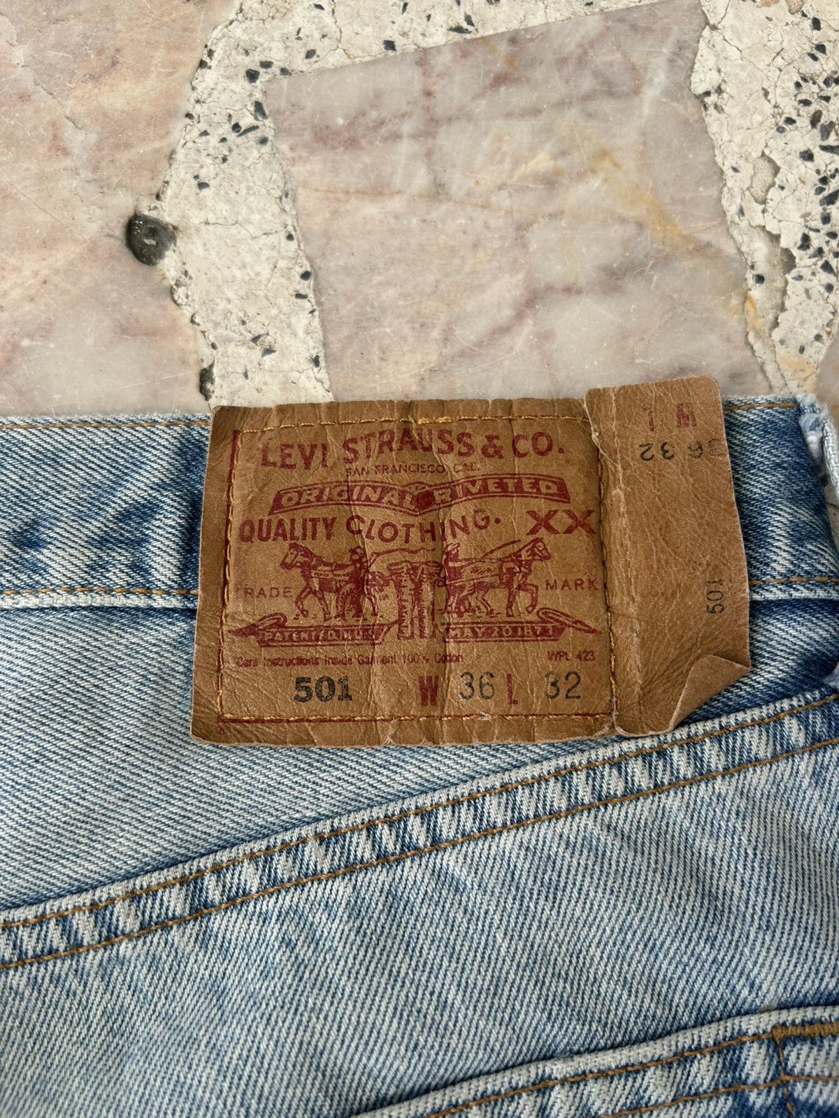 Levi's Levis 501 Japan Made Denim Jeans Size US 36 / EU 52 - 14 Thumbnail