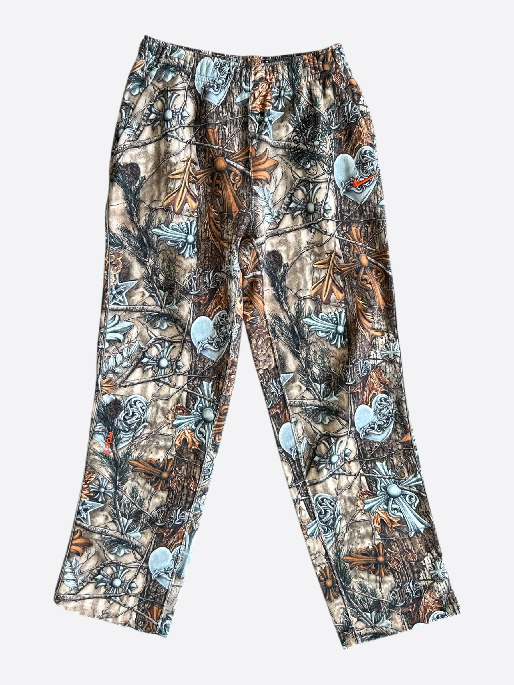 Chrome Hearts Nike NOCTA Camouflage Horseshoe Logo Sweatpants Size US 32 / EU 48 - 1 Thumbnail