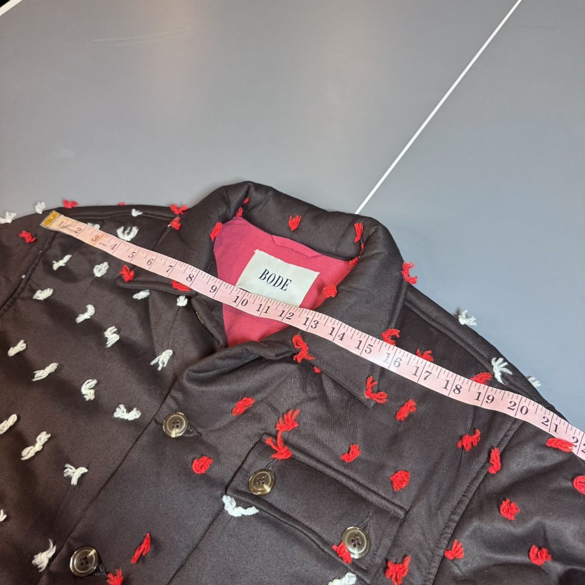 Bode Bode Duo Handtie Quilt embellished Jacket M/L Size US M / EU 48-50 / 2 - 17 Thumbnail