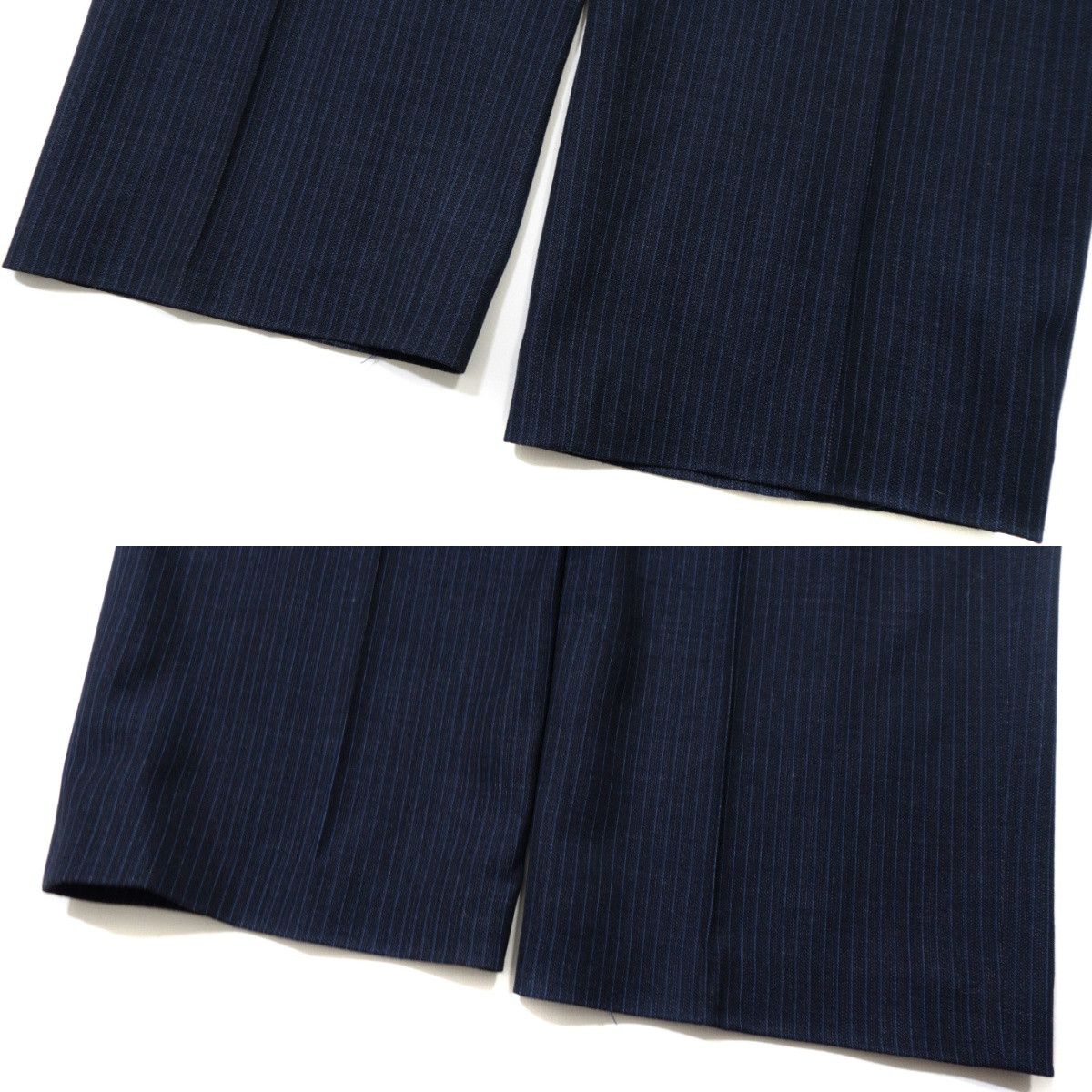 Boglioli Covent Pinstripe 100% Virgin Wool Drop 6 Suit Size 54R - 11 Thumbnail