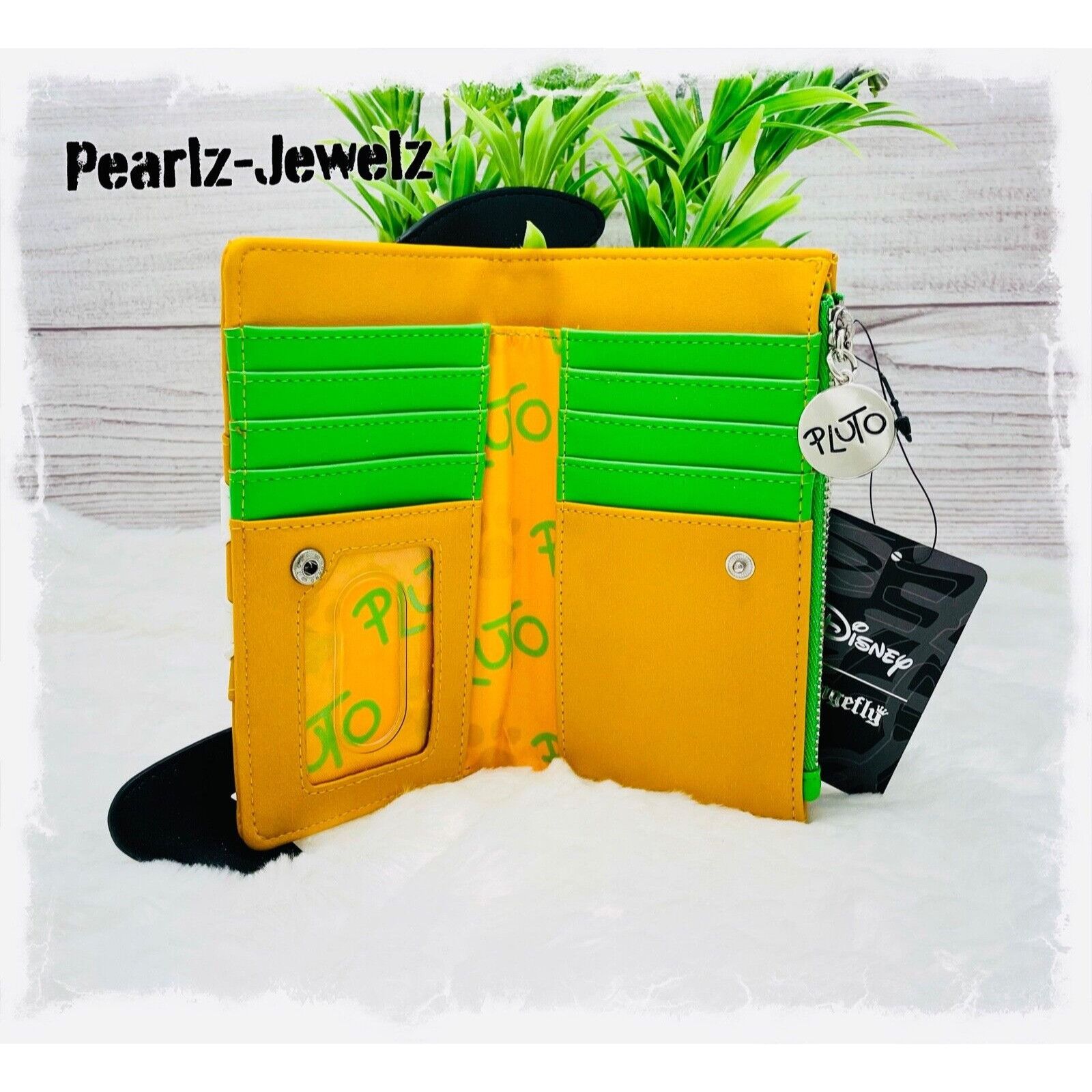 Disney Loungefly Disney Pluto Dog Figural Cosplay Wallet NWT Size ONE SIZE - 3 Thumbnail