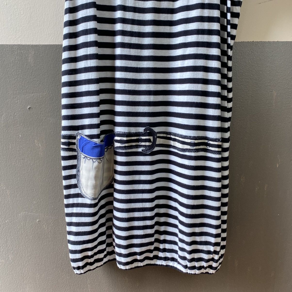 Tsumori Chisato Tsumori Chisato Striped Casual Dress with Contrast Pocket Size XS / US 0-2 / IT 36-38 - 6 Thumbnail