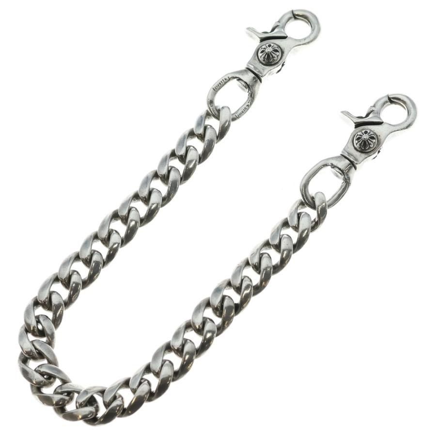 クロムハーツ  13LINK DICE LINK-2 2クリップダイス シルバーウォレットチェーン メンズ 13LINK CHROME HEARTS クロムハーツ 2クリップ ダイス 2CLIP DICE OOLINK