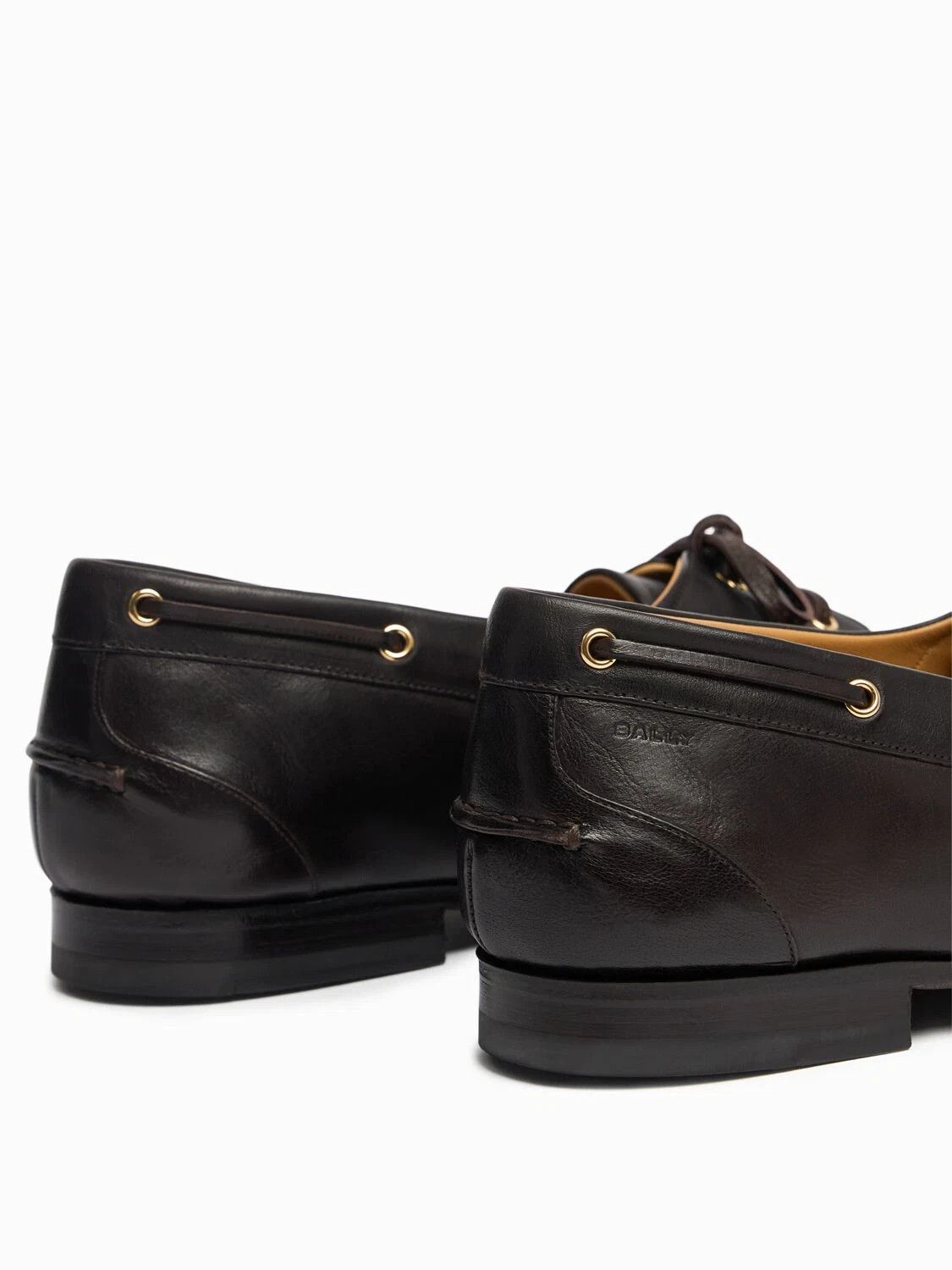 Bally BALLY Men's Brown Leather Plume Loafers Authentic Size US 10 / EU 43 - 3 Thumbnail