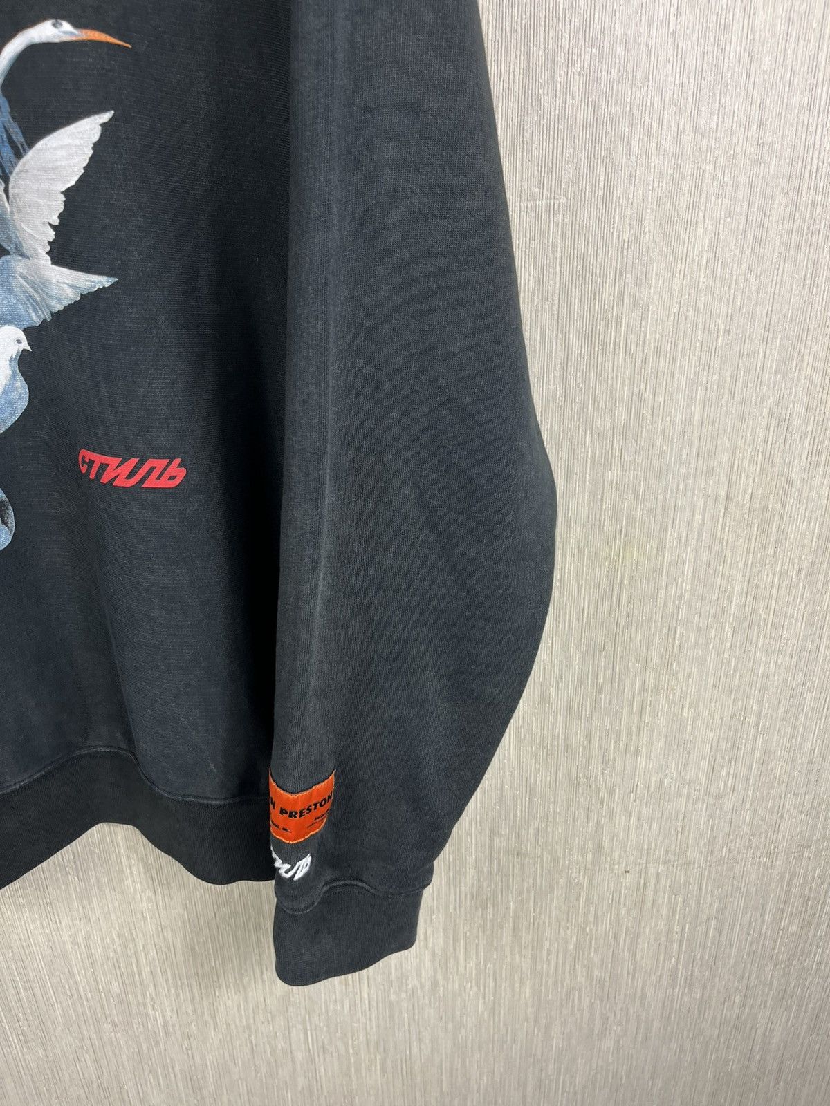 Heron Preston Heron Preston Dover oversize distressed crewneck sweatshirt Size US S / EU 44-46 / 1 - 13 Thumbnail
