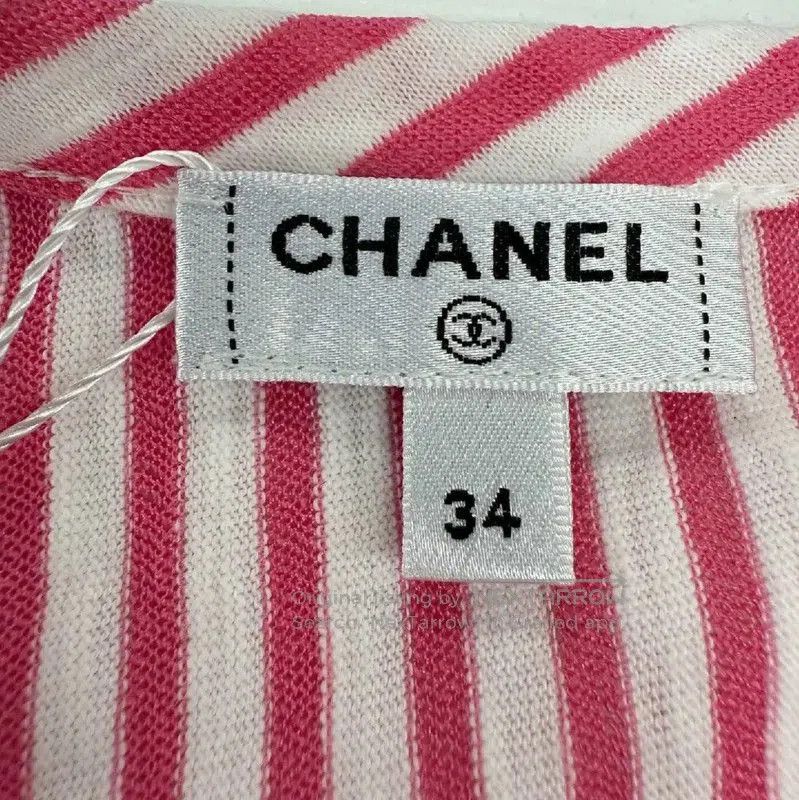 Chanel Chanel Striped Cotton Dress in XS Size . Size XS / US 0-2 / IT 36-38 - 3 Thumbnail