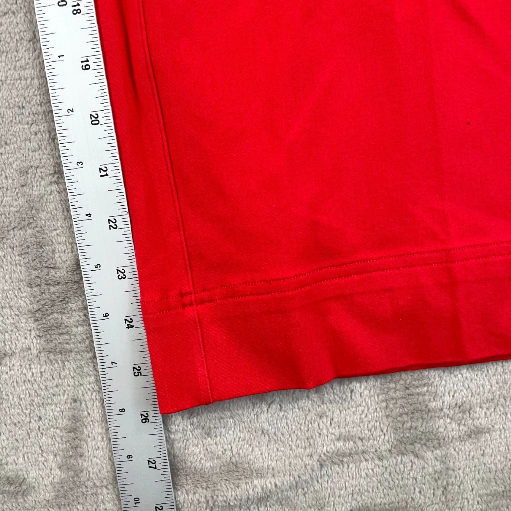 Spanx SPANX On-the-Go Cropped Wide-Leg Pants True Red NWT Small Shaping Pull-On Size 28" / US 6 / IT 42 - 7 Thumbnail