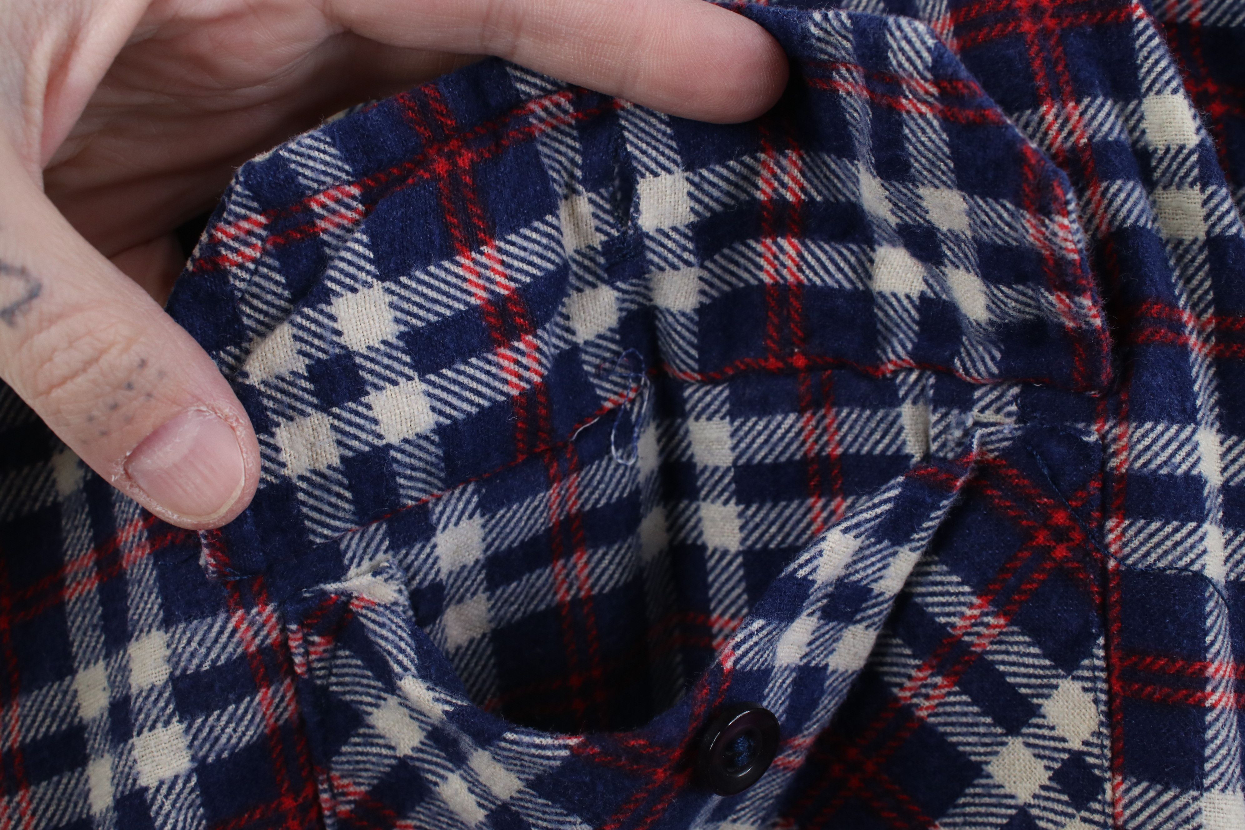 Vintage Vintage 90s Streetwear Button Shirt Jacket Jac Shirt Plaid Size US XXL / EU 58 / 5 - 8 Thumbnail