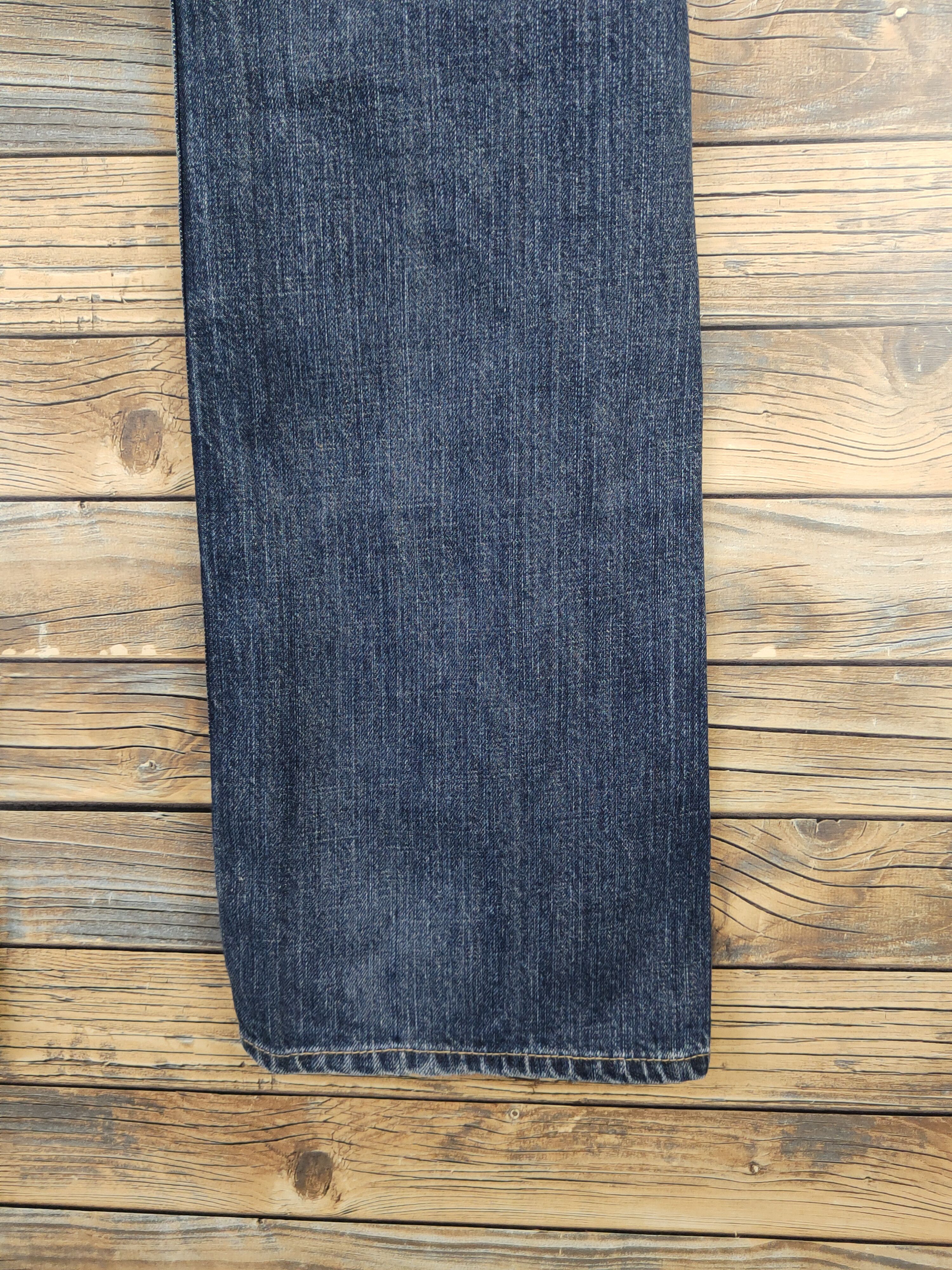 Japanese Brand Japanese Brand Dark Blue Distressed Ripped Jeans #W1397 Size US 34 / EU 50 - 12 Thumbnail