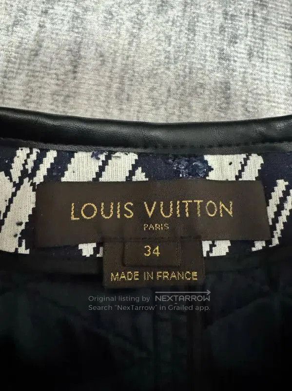 Louis Vuitton Louis Vuitton White Embroidered Jacket for Women . Size M / US 6-8 / IT 42-44 - 4 Thumbnail