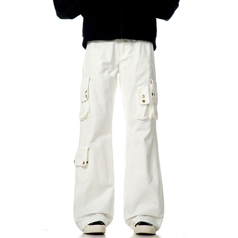 Japanese Brand American-style men's retro casual multi-pocket cargo pants Size US 32 / EU 48 - 1 Thumbnail