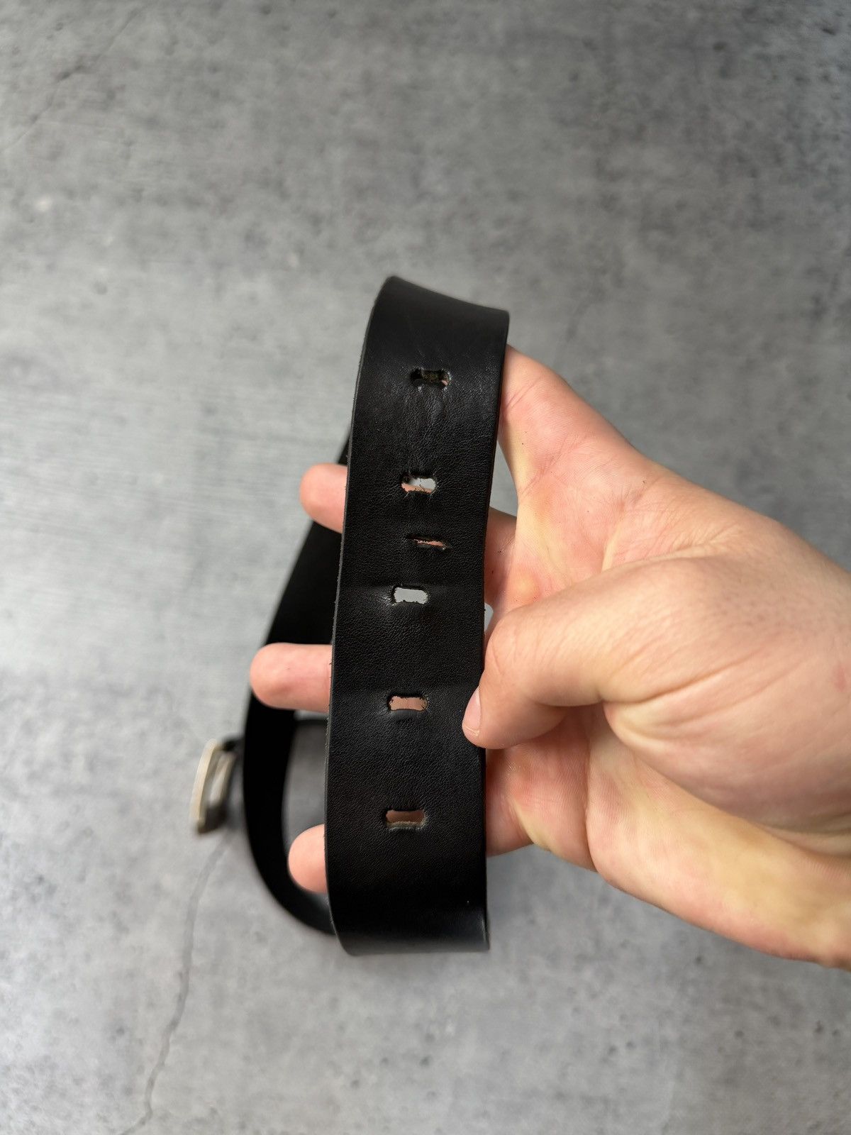 Diesel Vintage 90s Diesel Leather Y2k Belt Size ONE SIZE - 6 Thumbnail