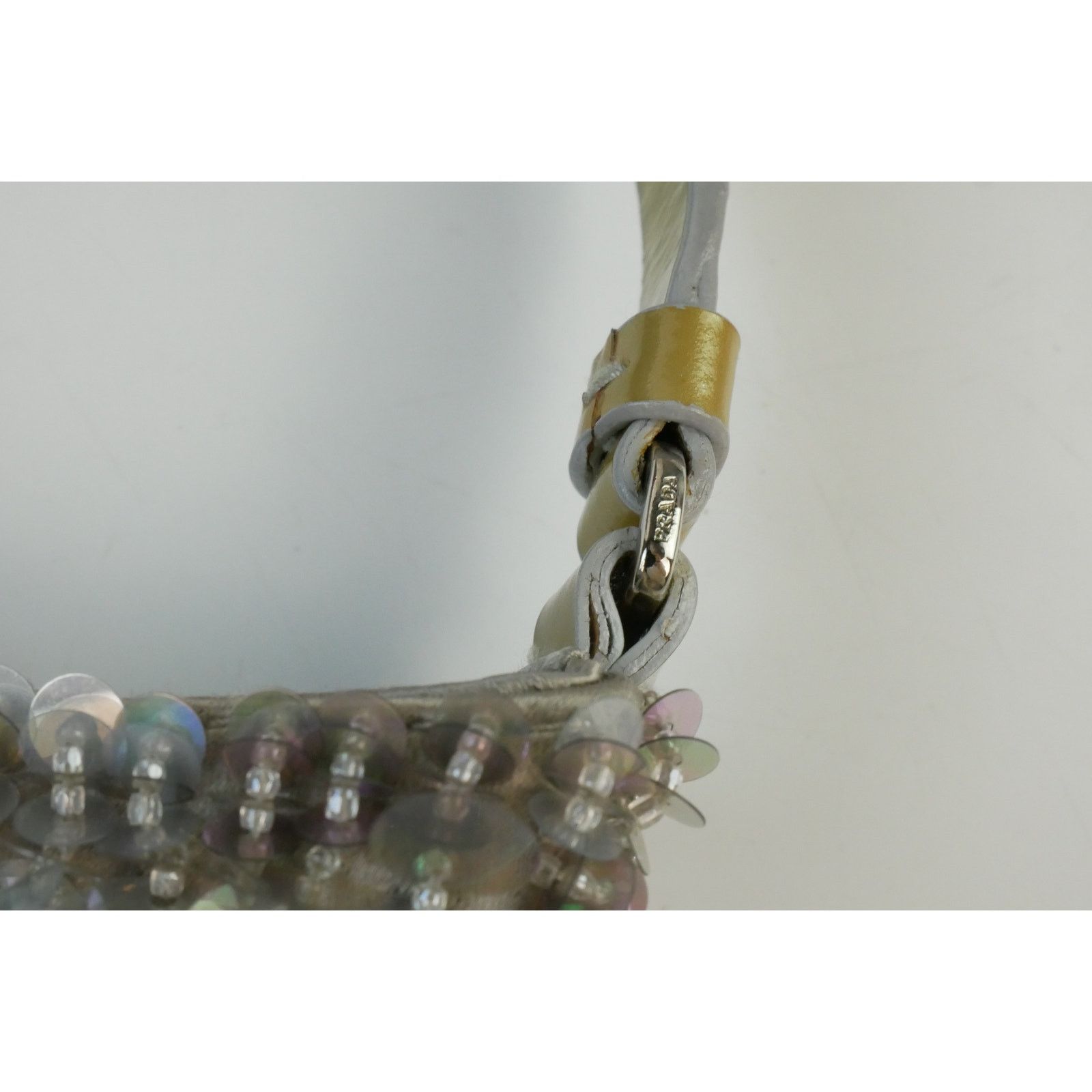 Prada Cleo Glitter Handbag Size ONE SIZE - 5 Thumbnail