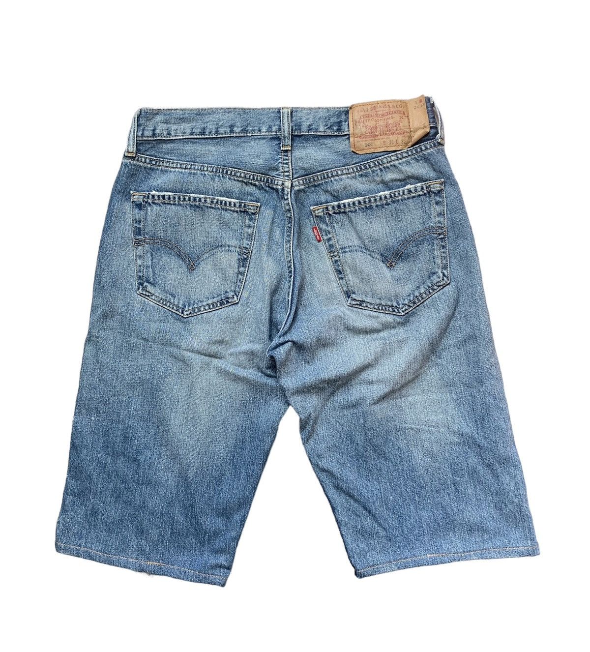 Levi's × Vintage vintage levis 501 jorts custom distress Size US 31 - 3 Thumbnail
