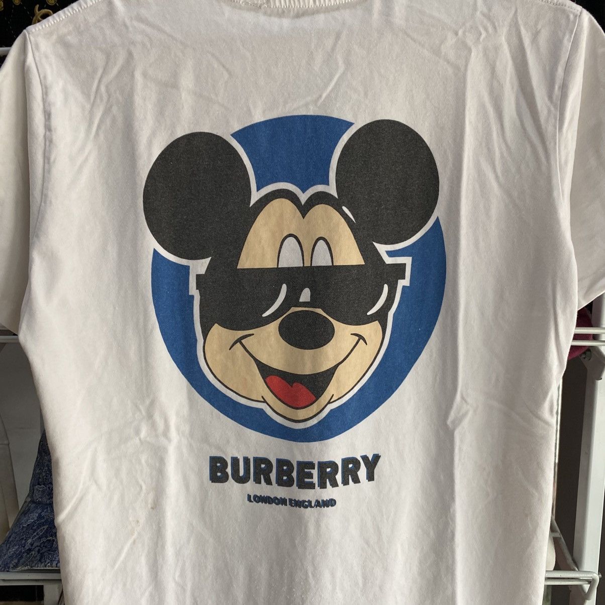 Burberry Burberry London England Mickey Tee T-Shirt Short Sleeve Size US M / EU 48-50 / 2 - 6 Thumbnail