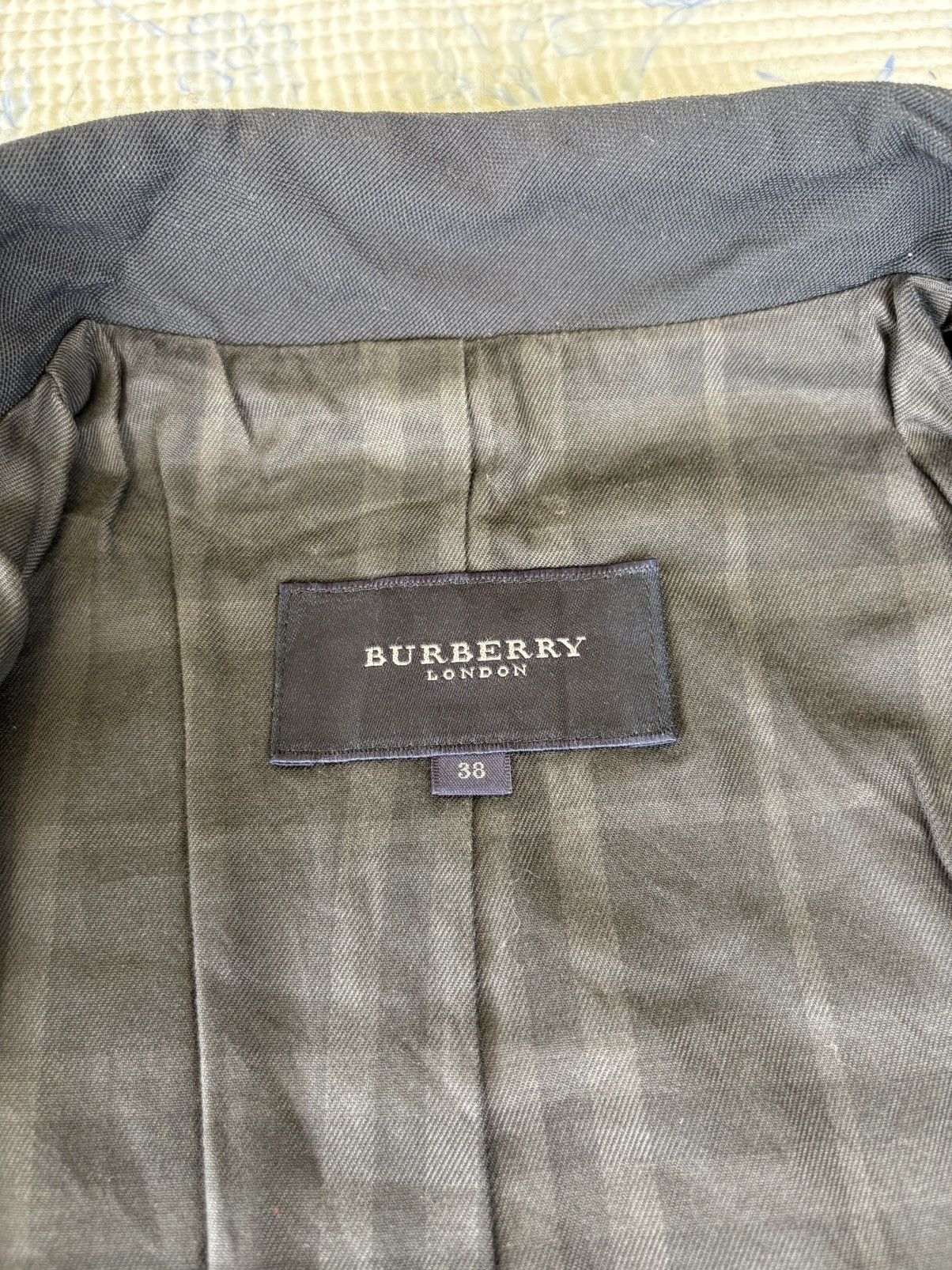 Burberry Burberry Nylon Cotton Black Jacket Size US XS / EU 42 / 0 - 13 Thumbnail