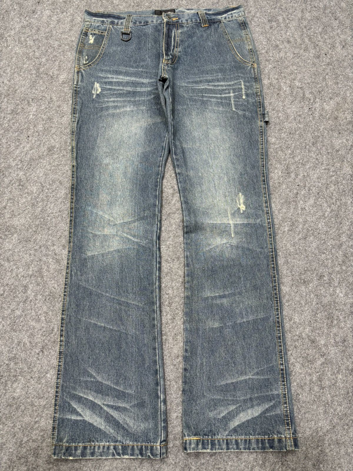 Japanese Brand DIVINER Japan Distressed Carpenter Denim F689 Size US 34 / EU 50 - 20 Thumbnail
