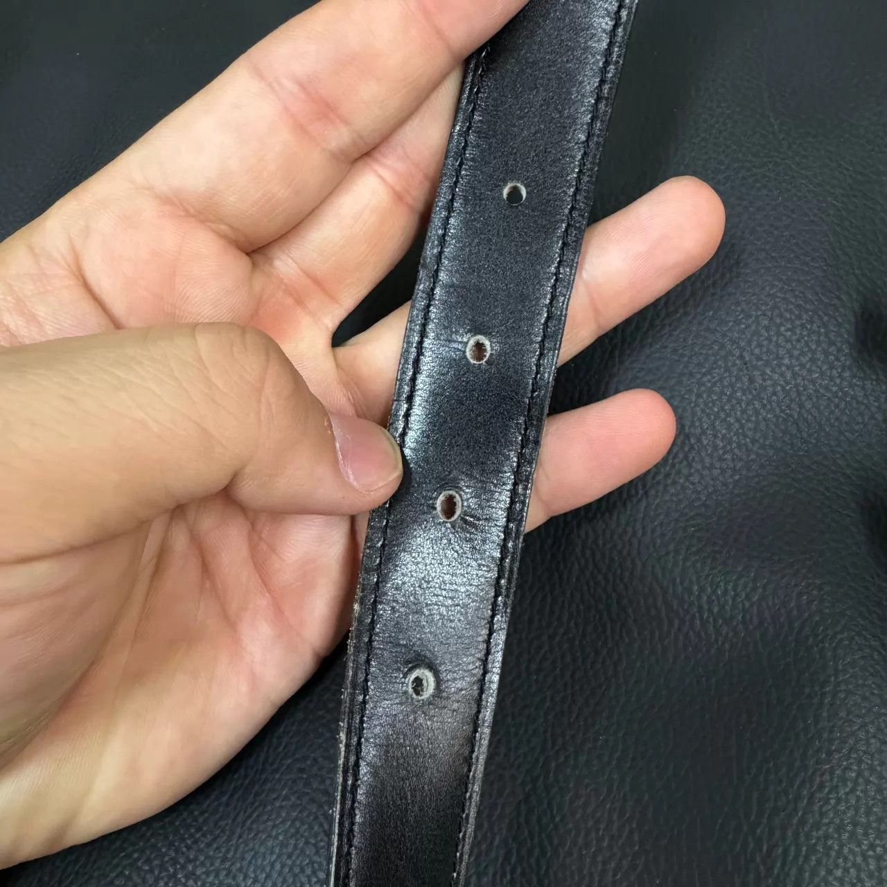 Hermes Hermès H Orange Double-sided Belt 85 Minor Wear Size ONE SIZE - 7 Thumbnail