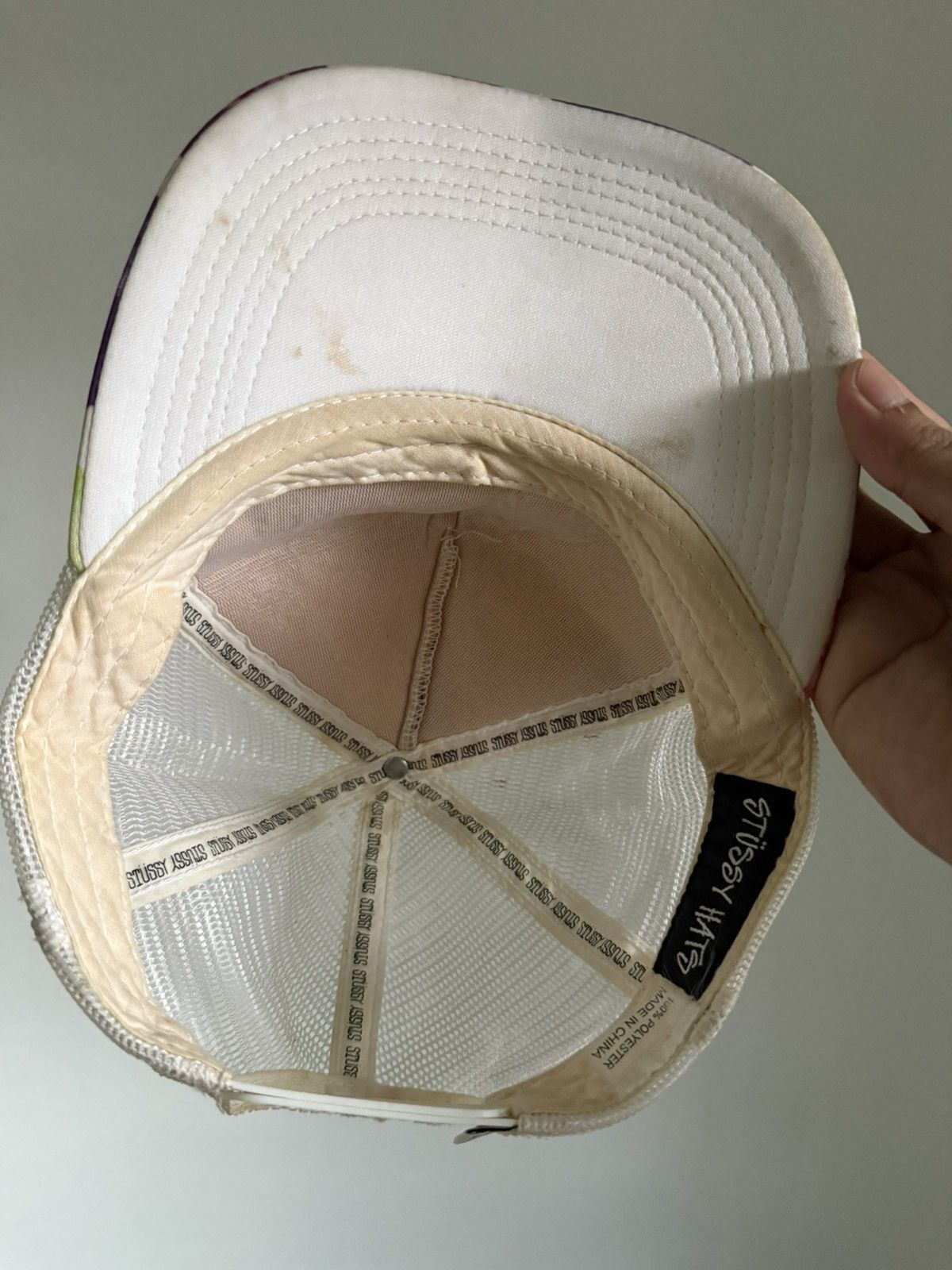 Stussy 90s Stüssy 'Baby Shawn' trucker cap Size ONE SIZE - 6 Thumbnail