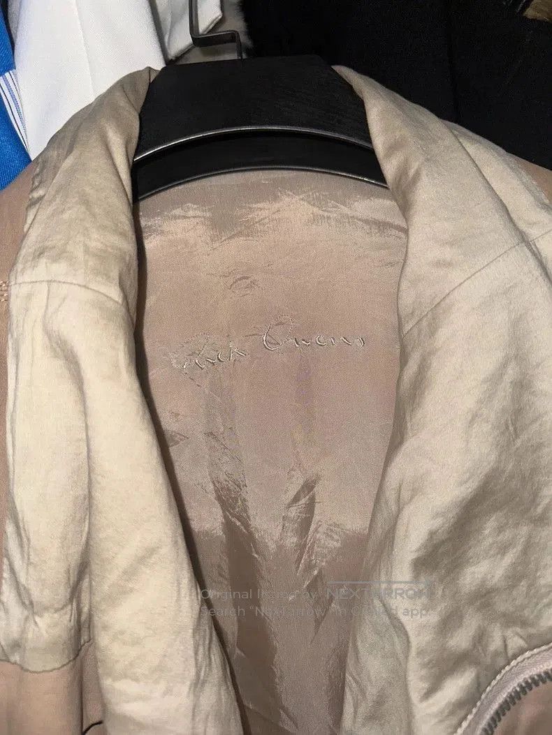 Rick Owens Rick Owens Lambskin Leather Jacket. Size US XS / EU 42 / 0 - 4 Thumbnail